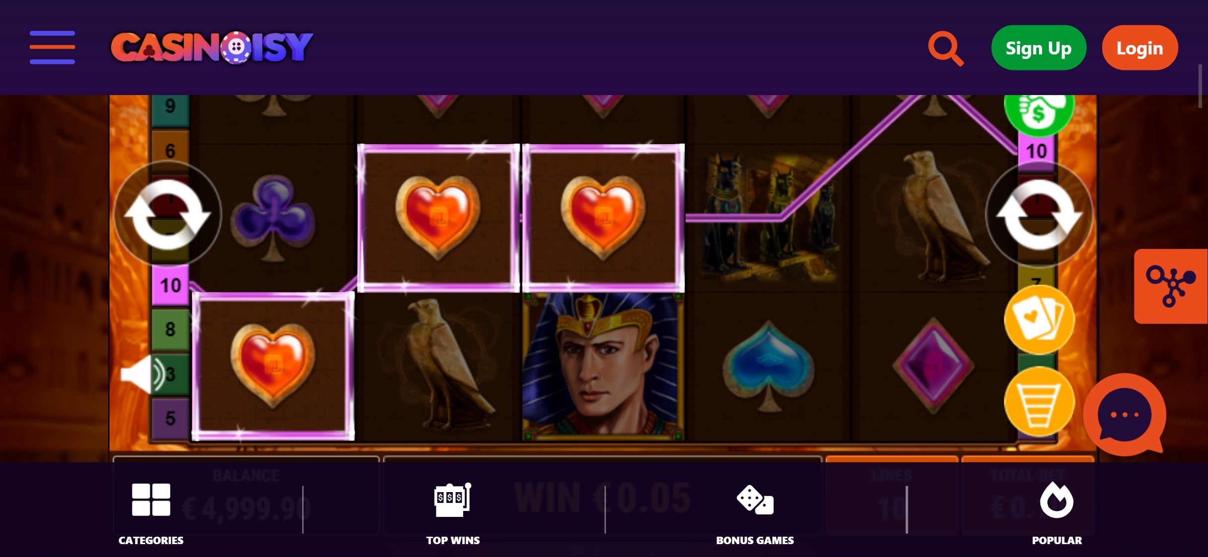 Casinoisy casino Mobile Slot Games Review