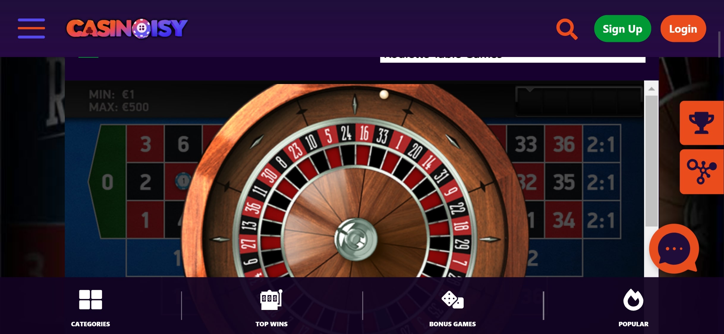 Casinoisy casino Mobile Casino Games Review