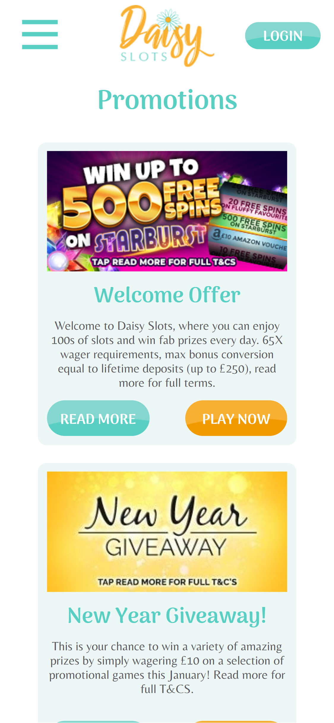 Daisy Slots Casino Mobile No Deposit Bonus Review