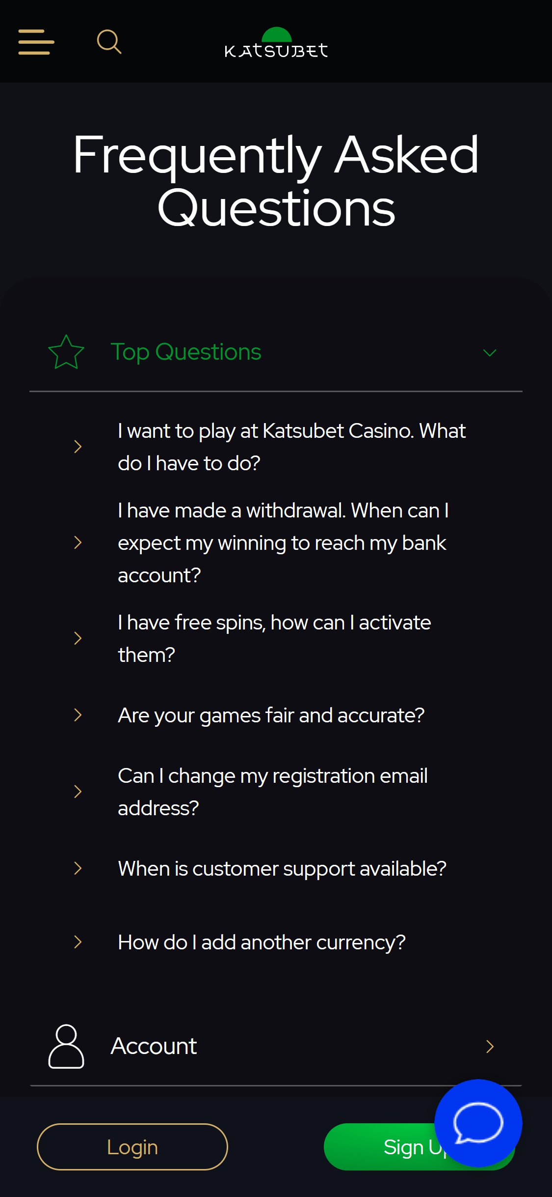 KatsuBet Mobile Live Dealer Games Review