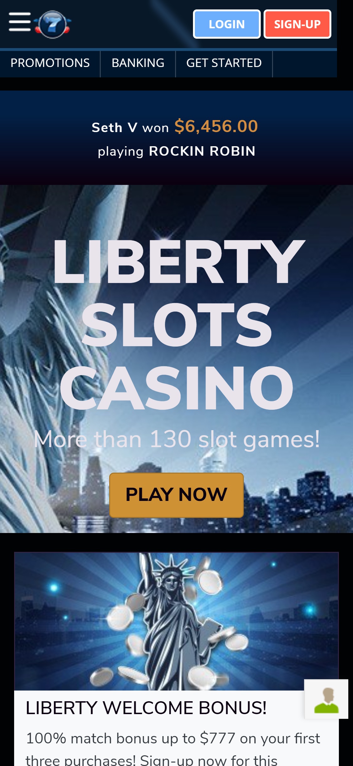 Liberty Slots Casino Mobile Review