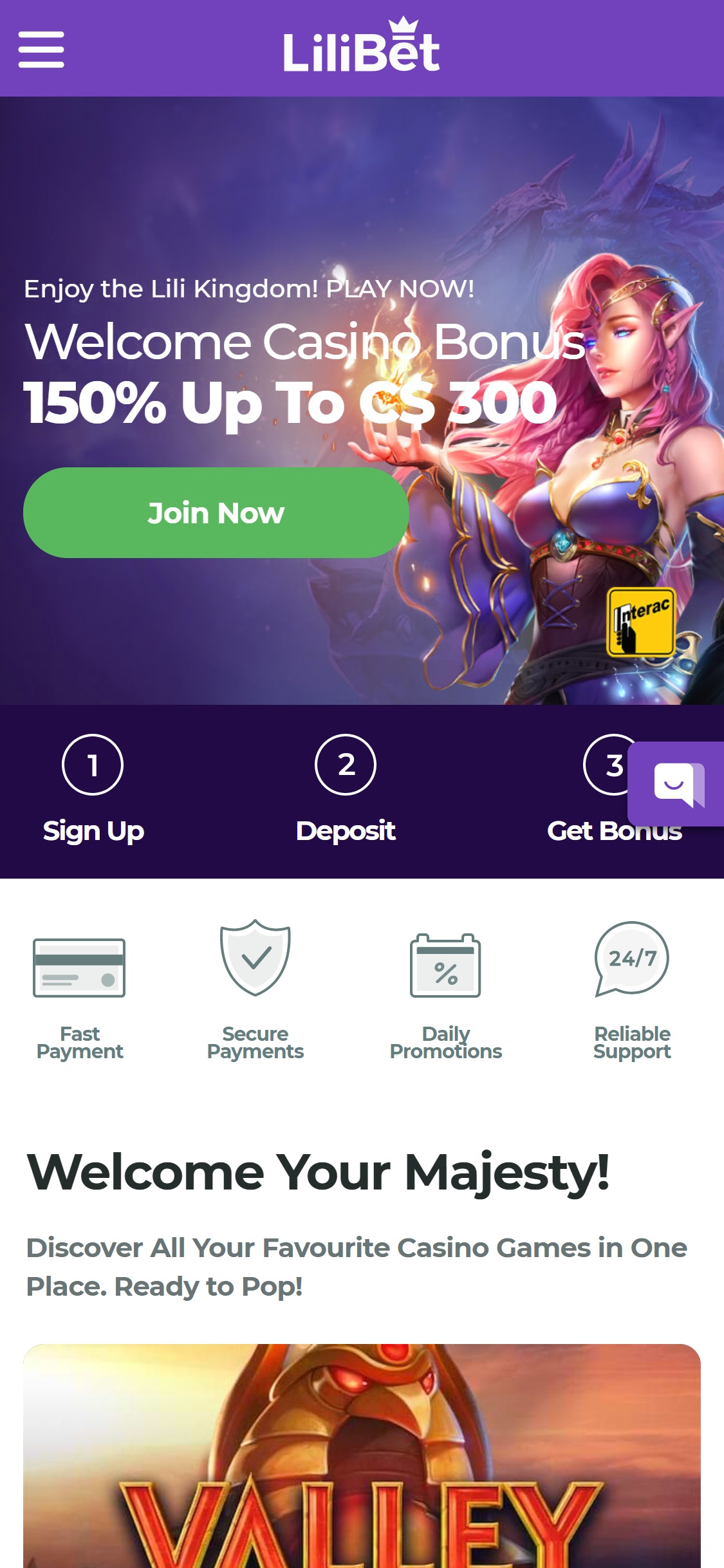 Lilibet Casino Mobile Review