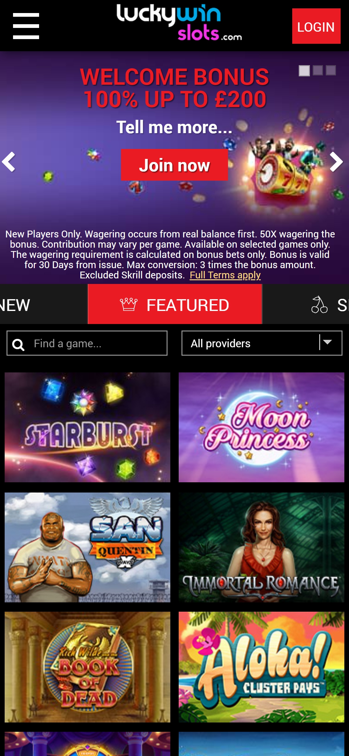 Lucky Win Slots Casino Mobile Review