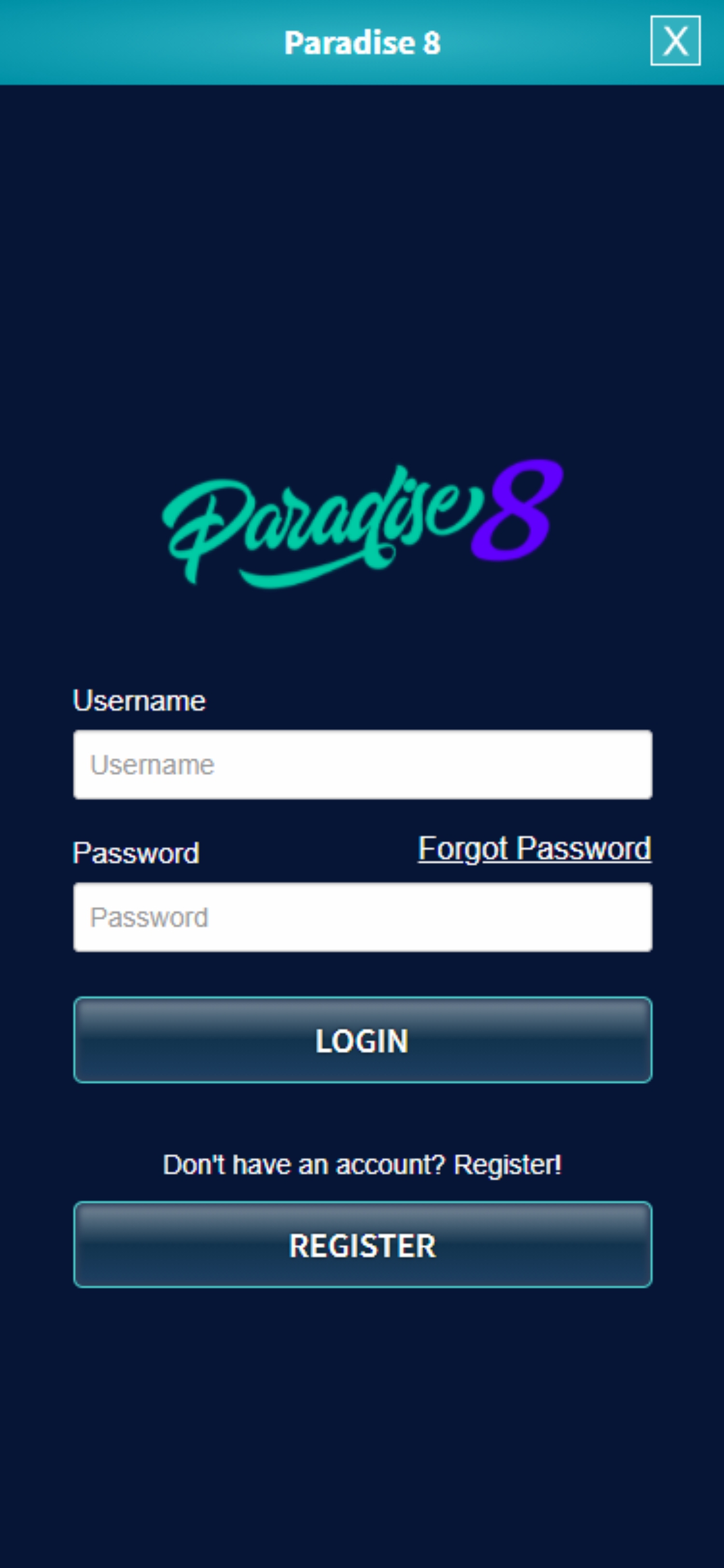 Paradise 8 Casino Mobile Login Review