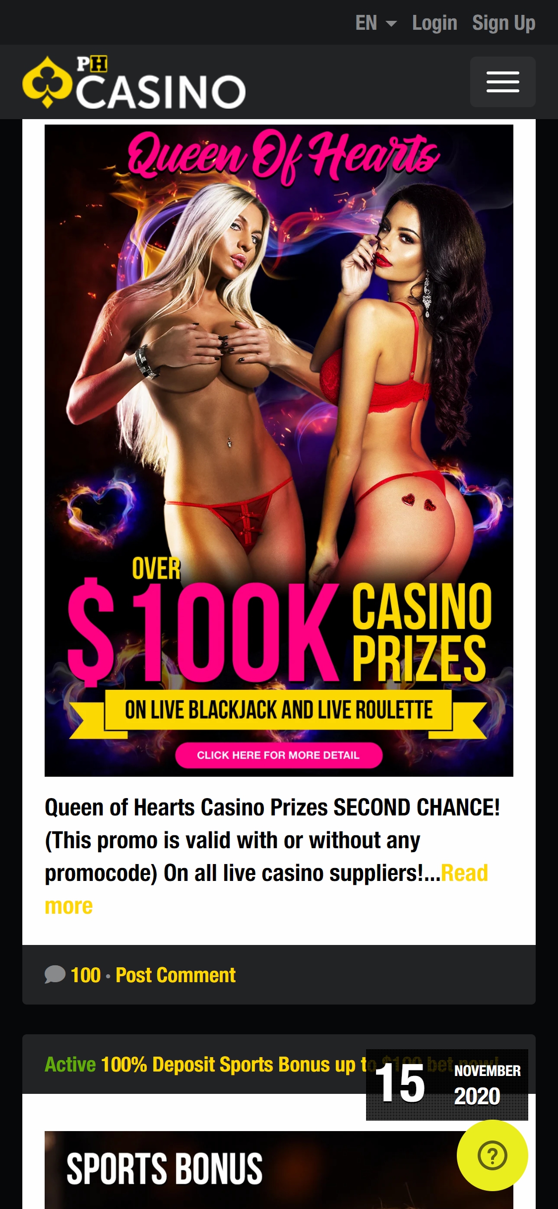 PornHub Casino Mobile No Deposit Bonus Review
