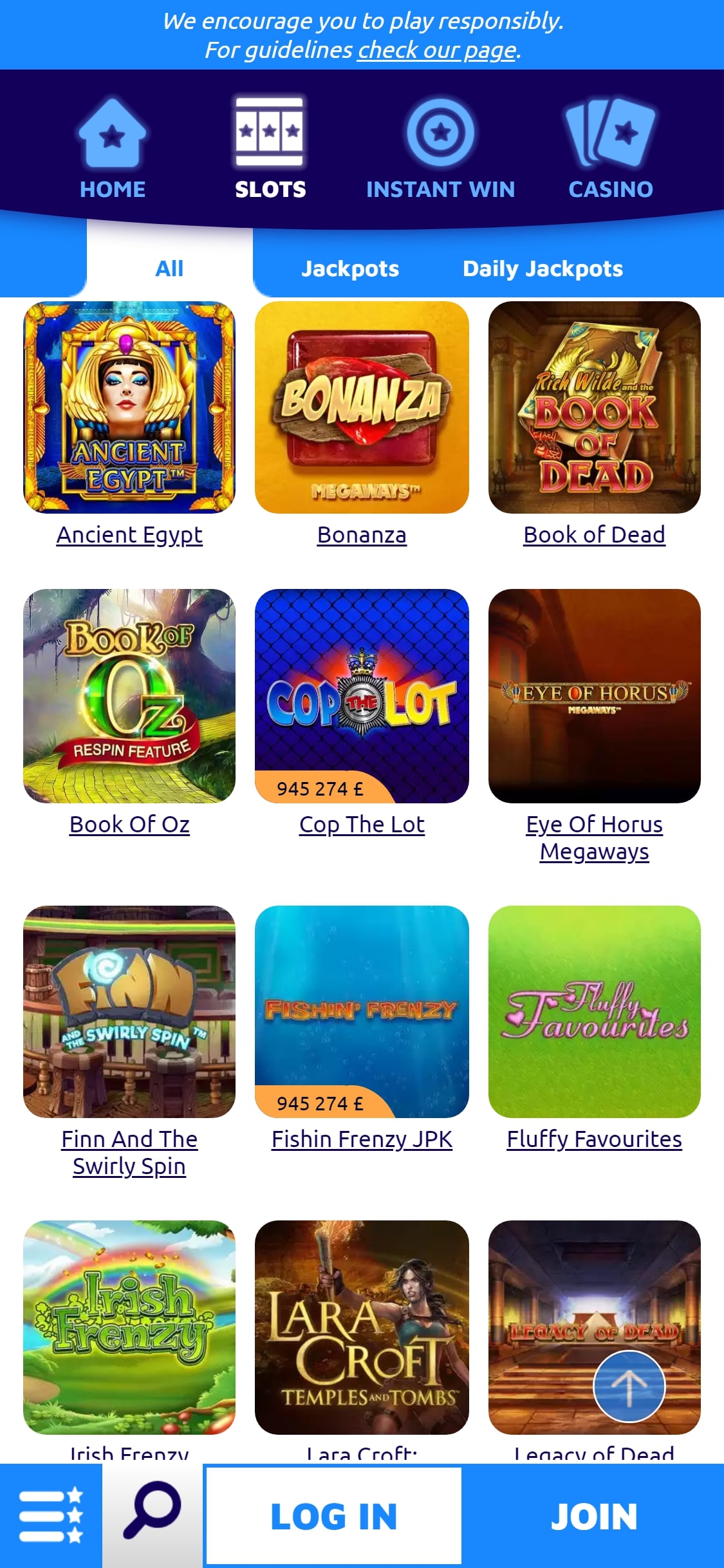 Spin Genie Casino Mobile Games Review