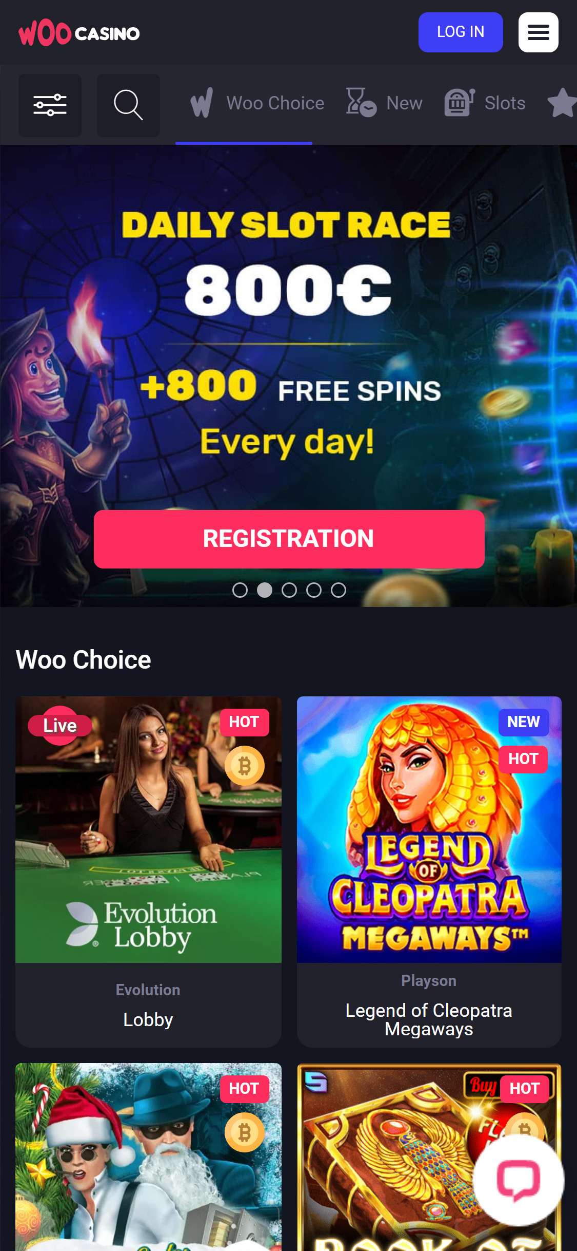Woo Casino Mobile Review