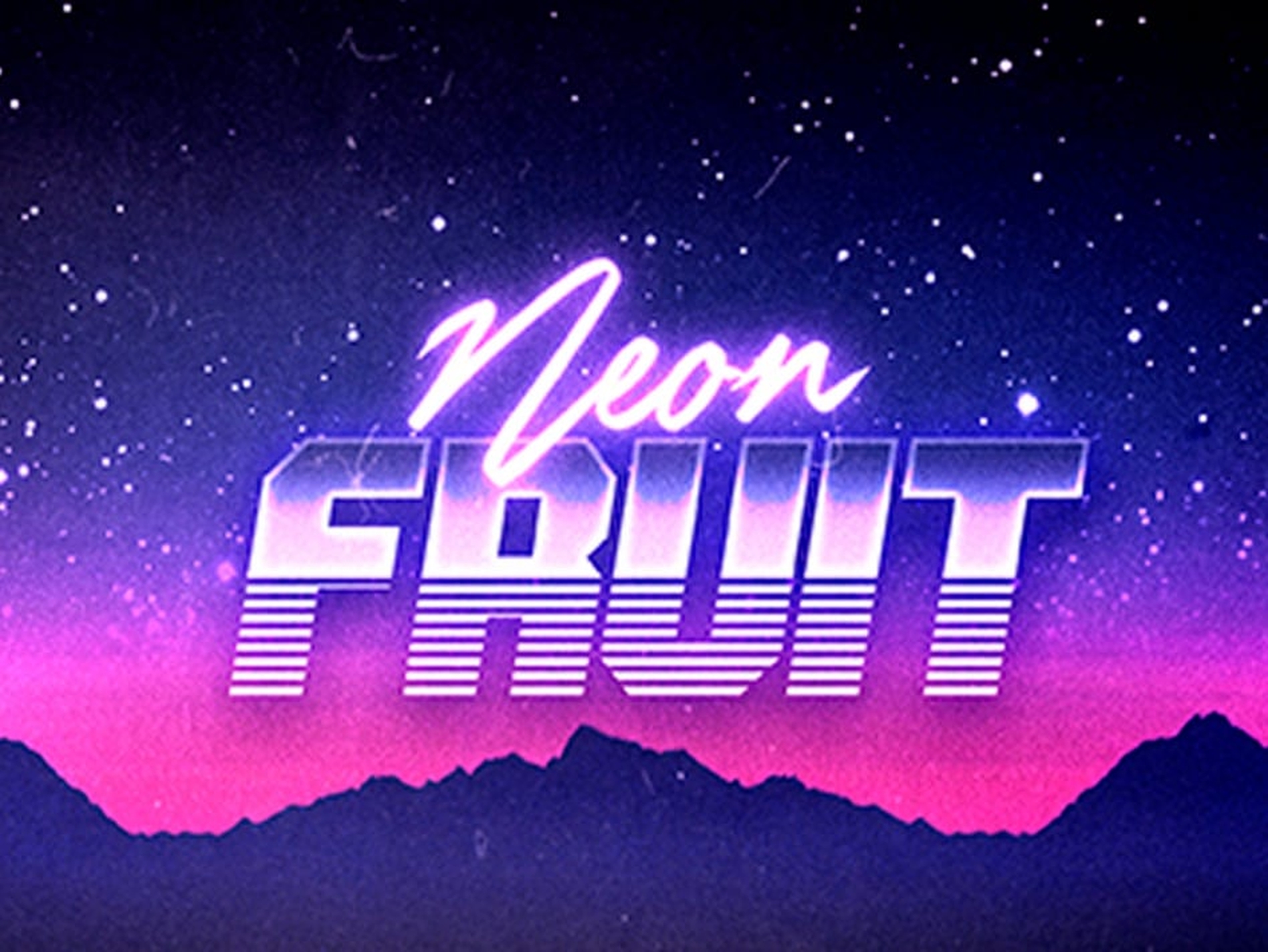 Neon Fruit demo