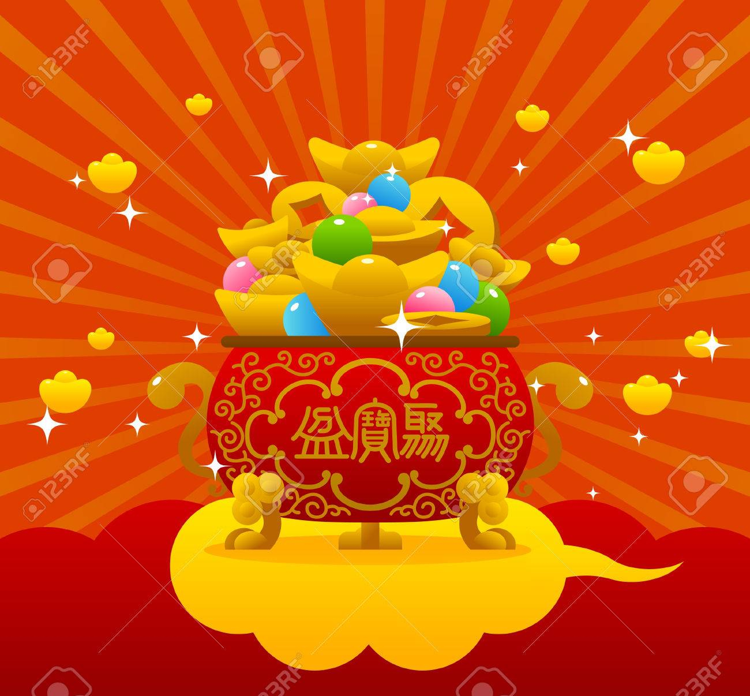 Treasure Bowl of Dragon Jackpot demo
