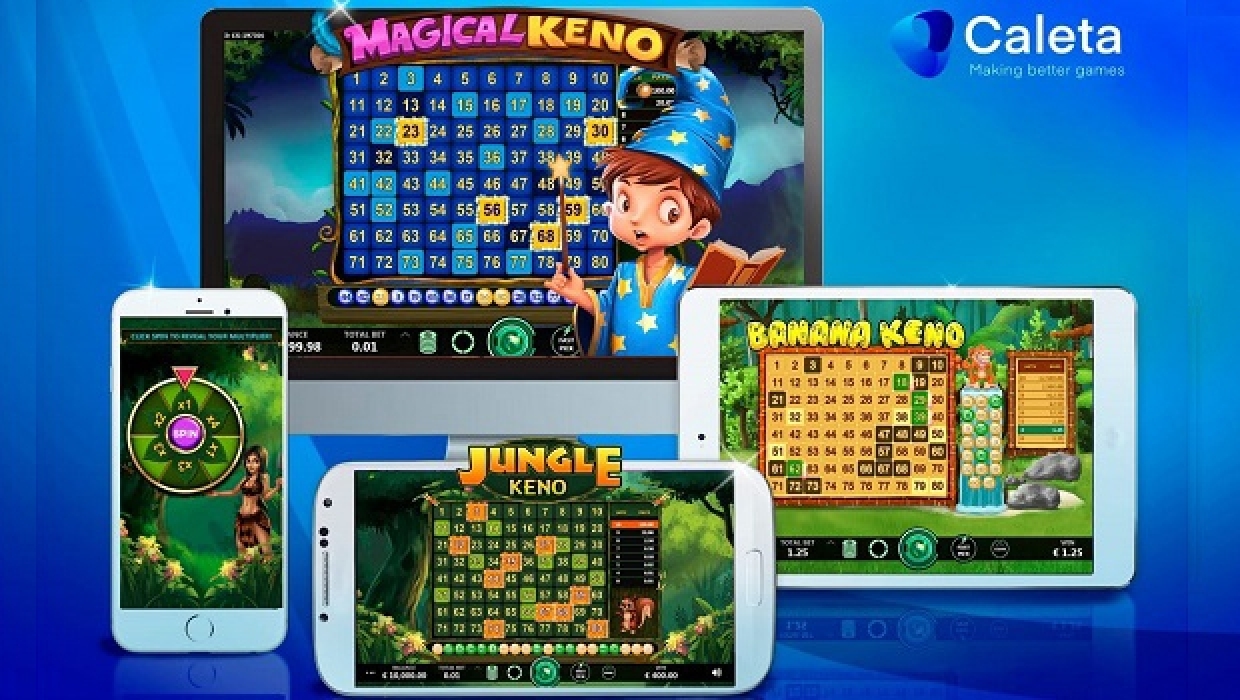 The Banana Keno Online Slot Demo Game by Caleta Gaming