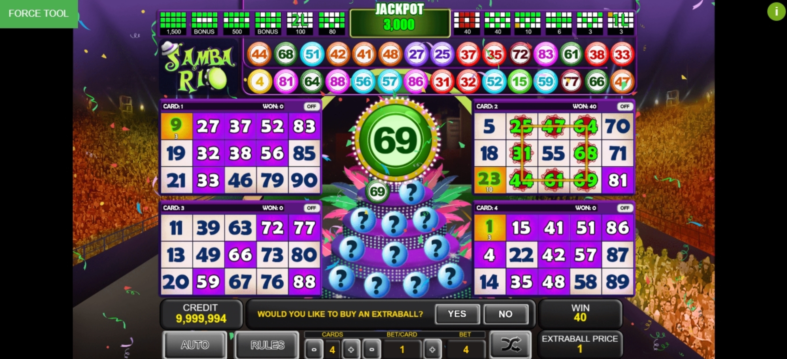 Win Money in Bingo Samba Rio Free Slot Game by Caleta Gaming