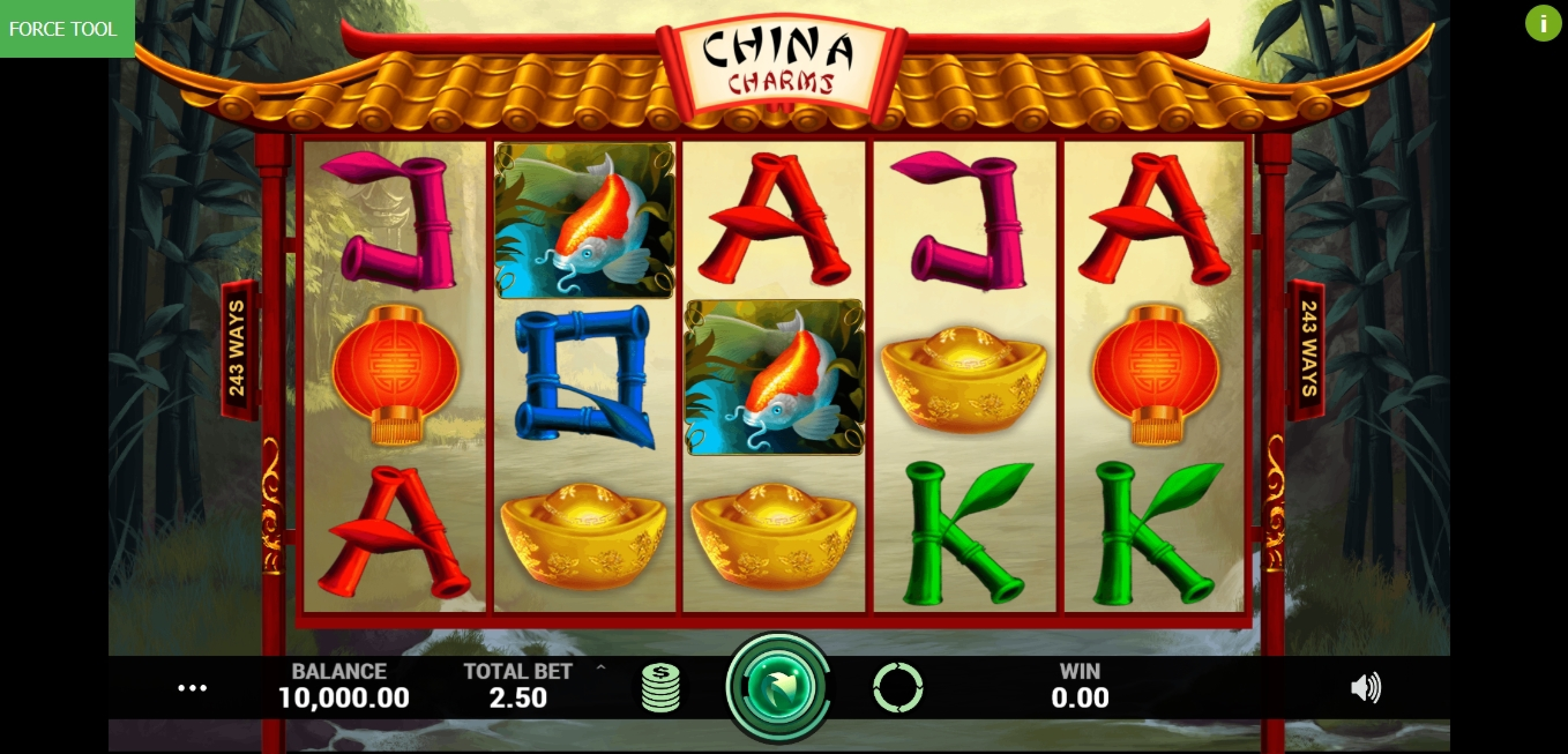 Reels in China Charms Slot Game by Caleta Gaming