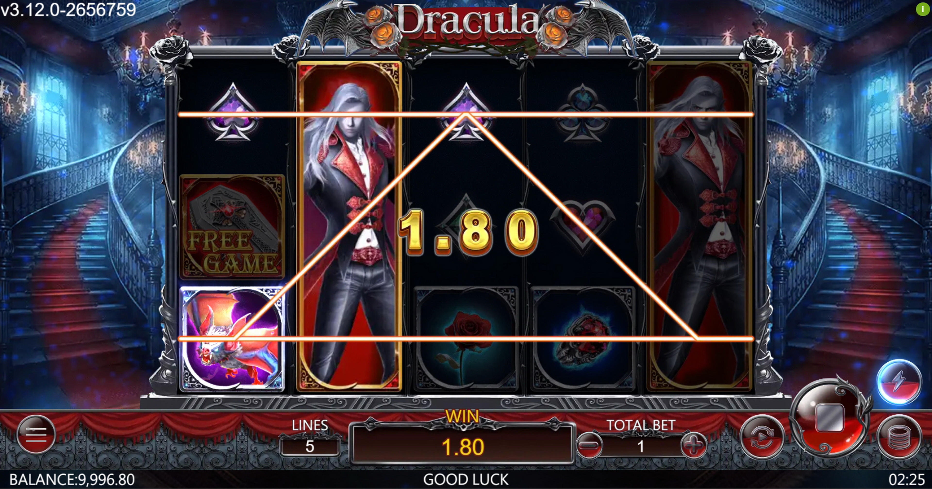Win Money in Dracula Free Slot Game by Dragoon Soft