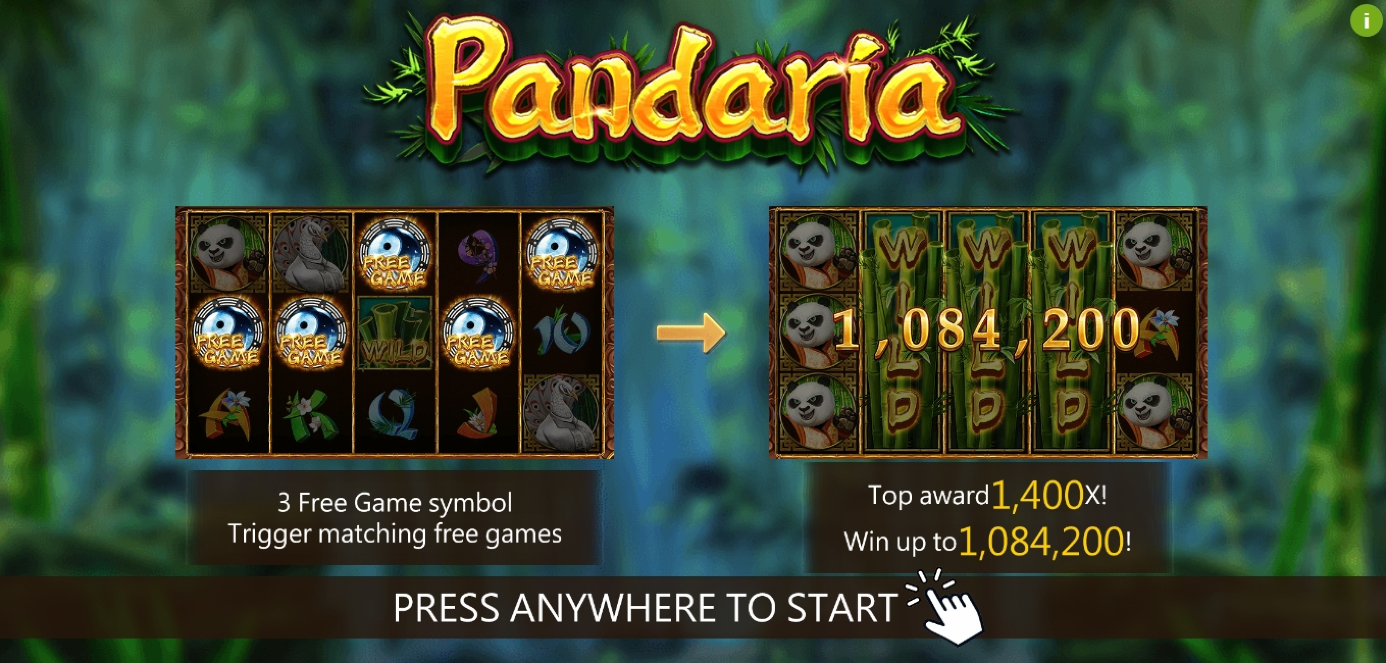 Play Pandaria Free Casino Slot Game by Dragoon Soft