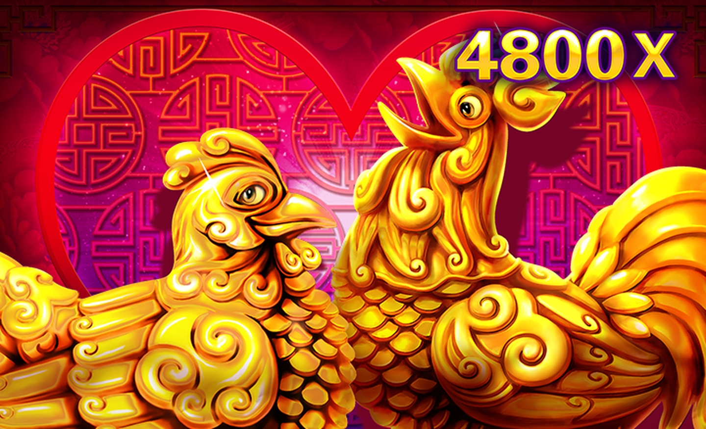 The Rooster in Love Online Slot Demo Game by JDB168