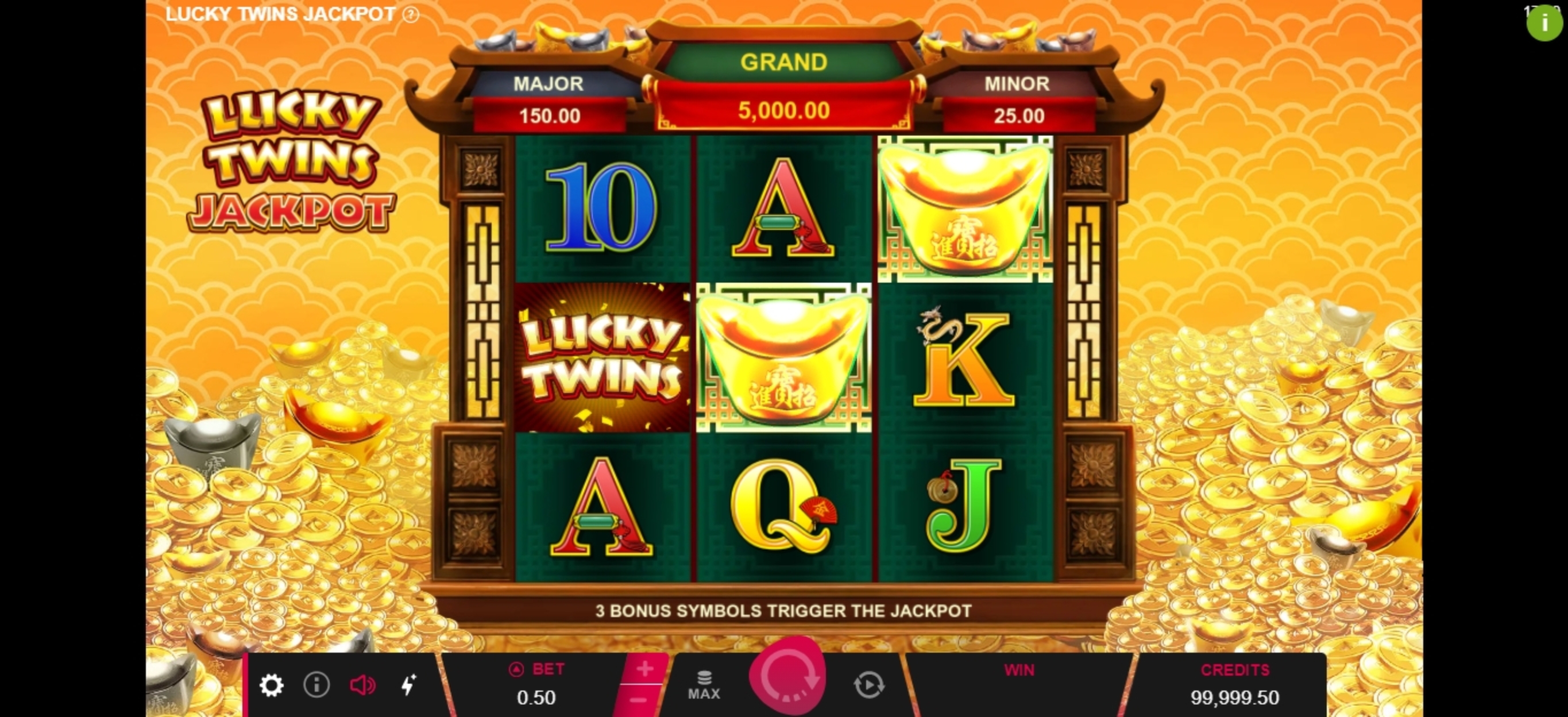 Win Money in Lucky Twins Jackpot Free Slot Game by Pulse 8 Studios