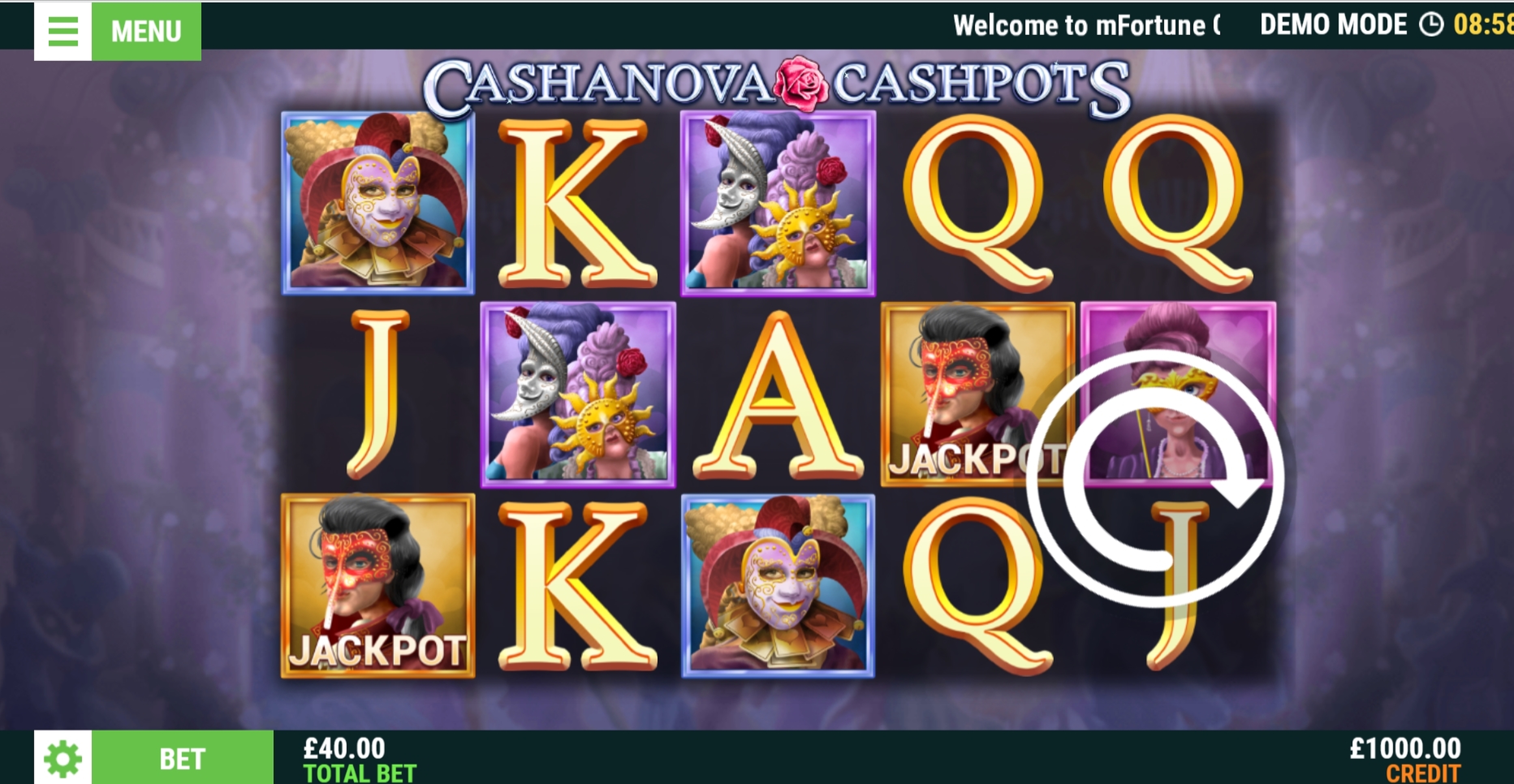 Cashanova Cashpots demo