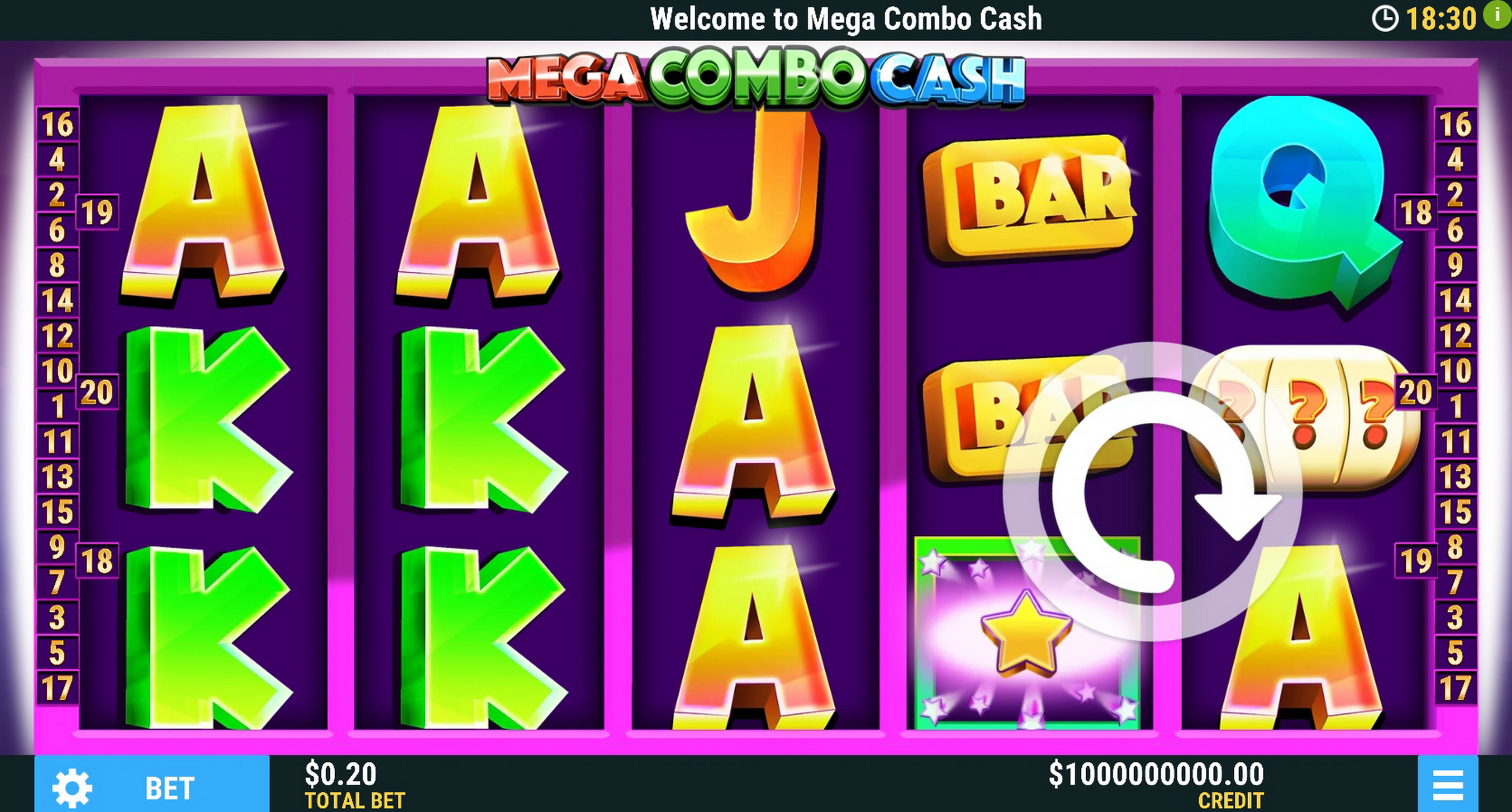 Mega Combo Cash demo