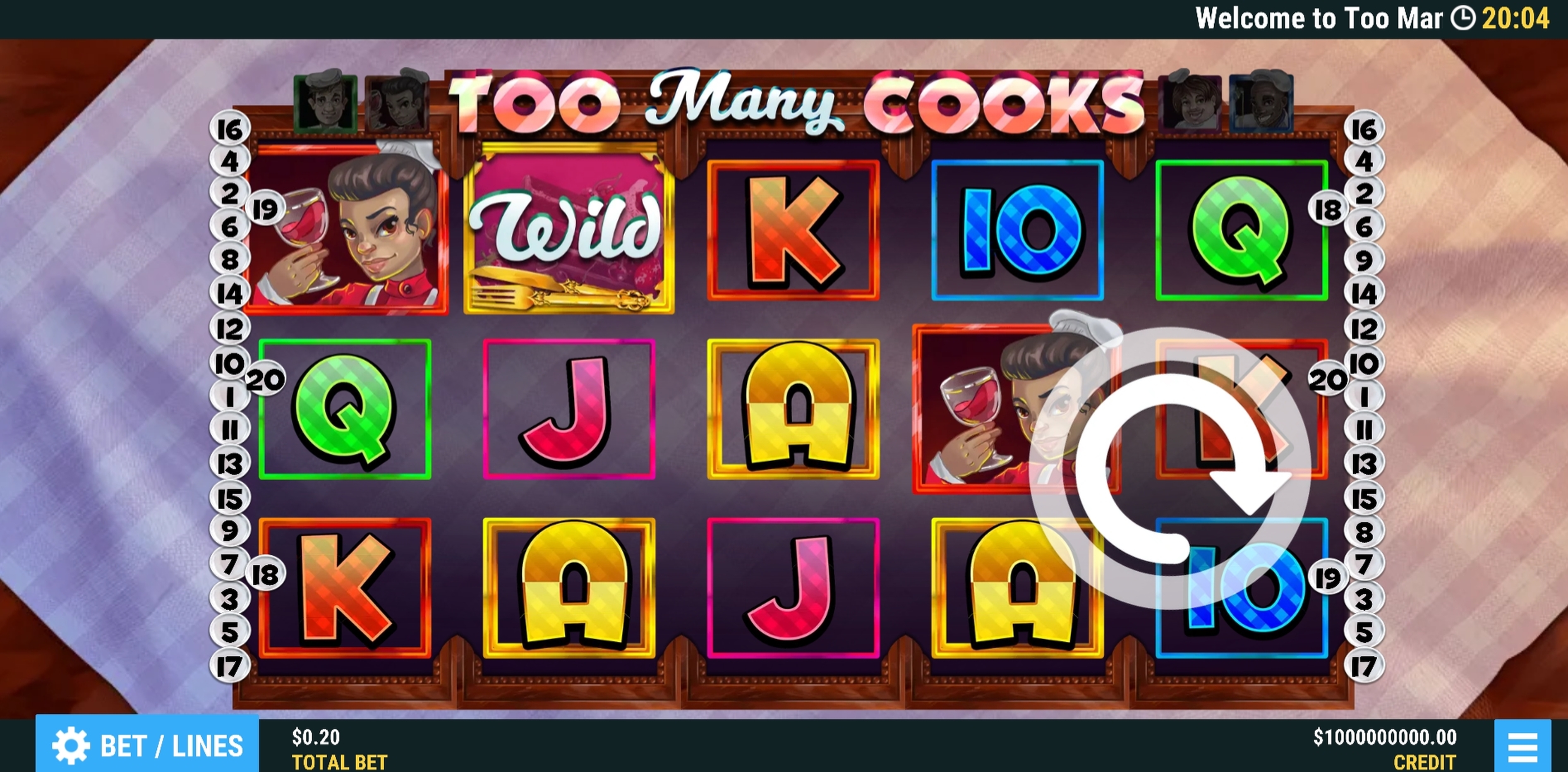 Too Many Cooks demo