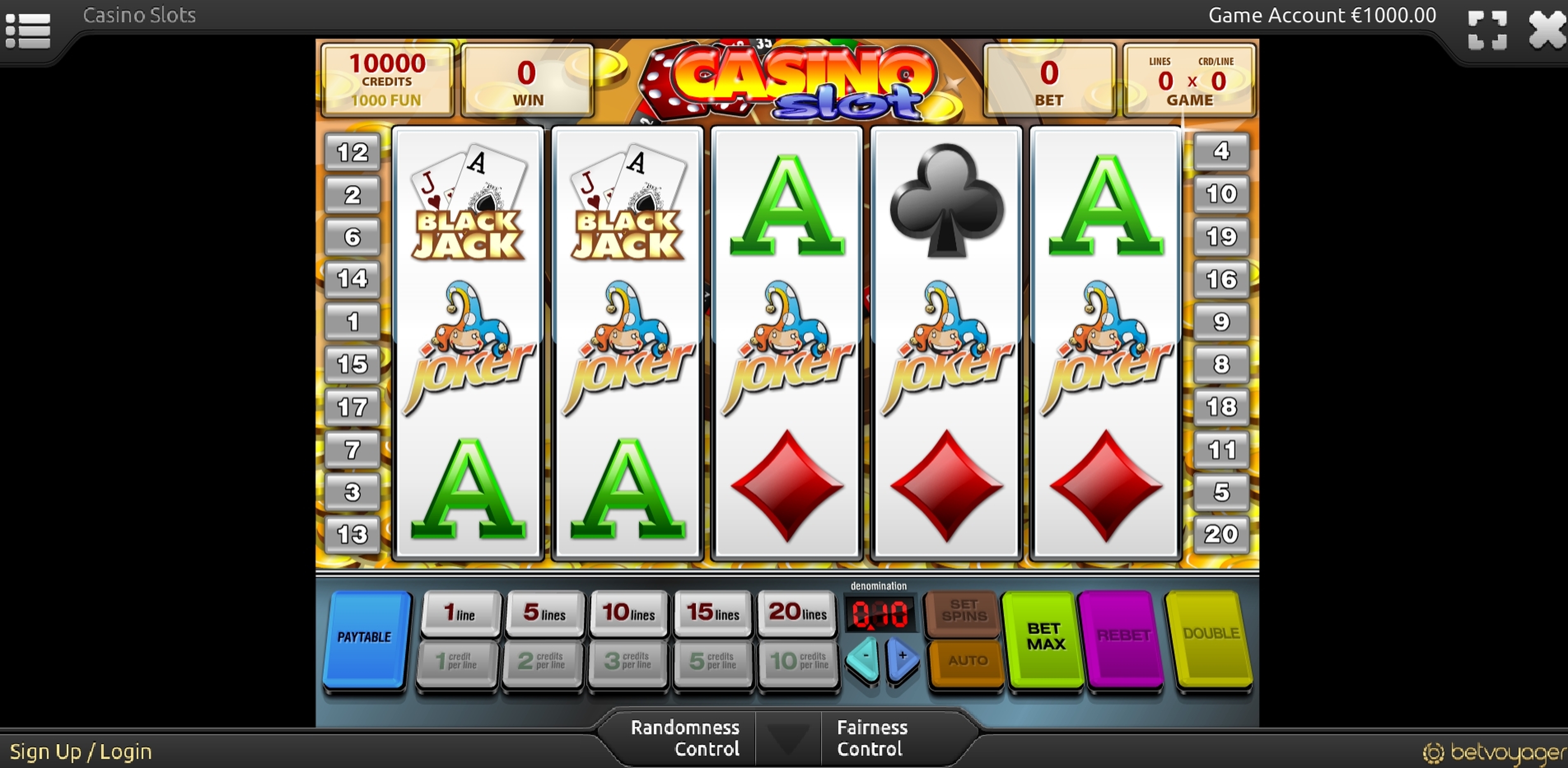 Casino Slot demo