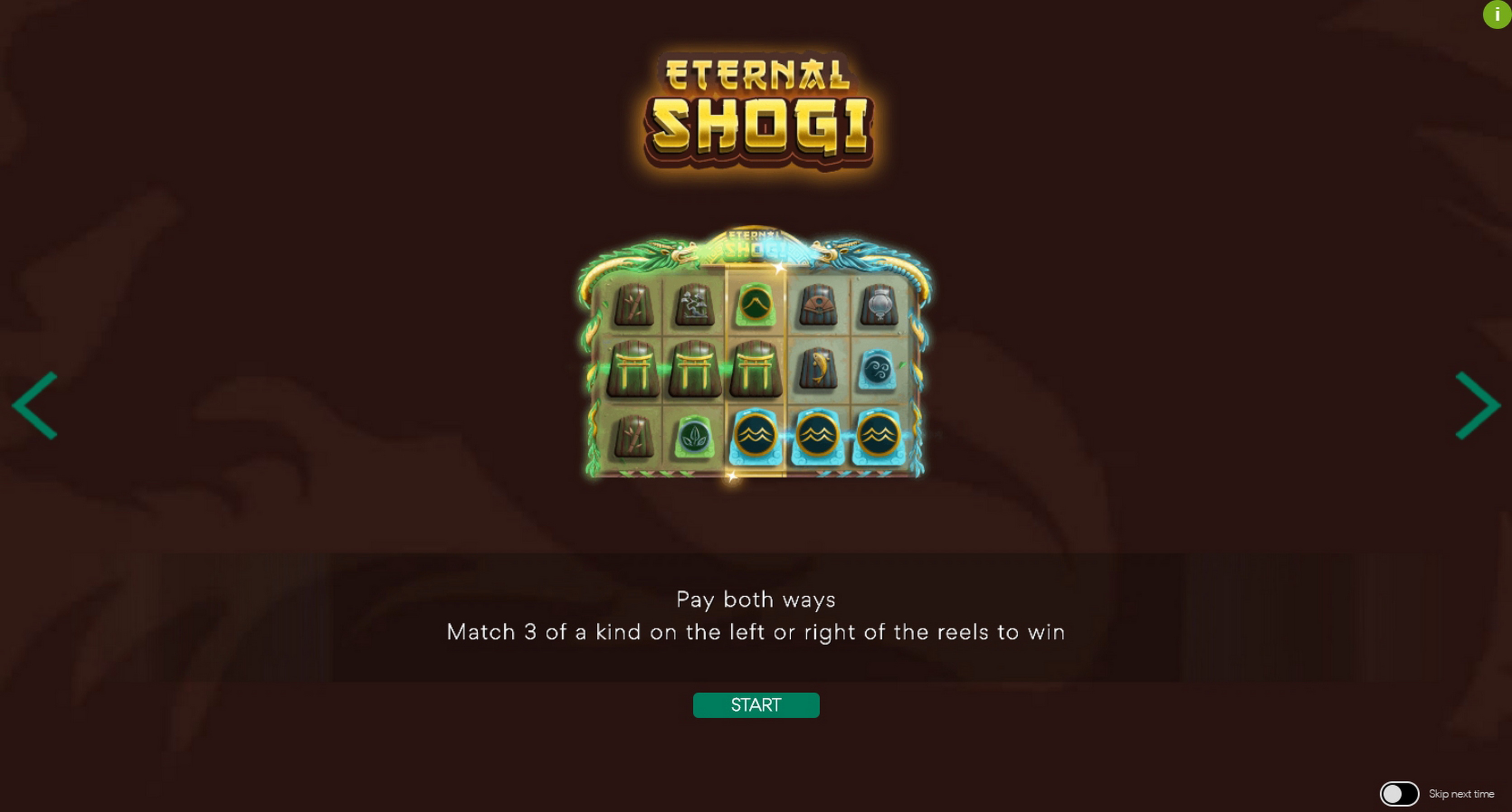 Play Eternal Shogi Free Casino Slot Game by Spearhead Studios