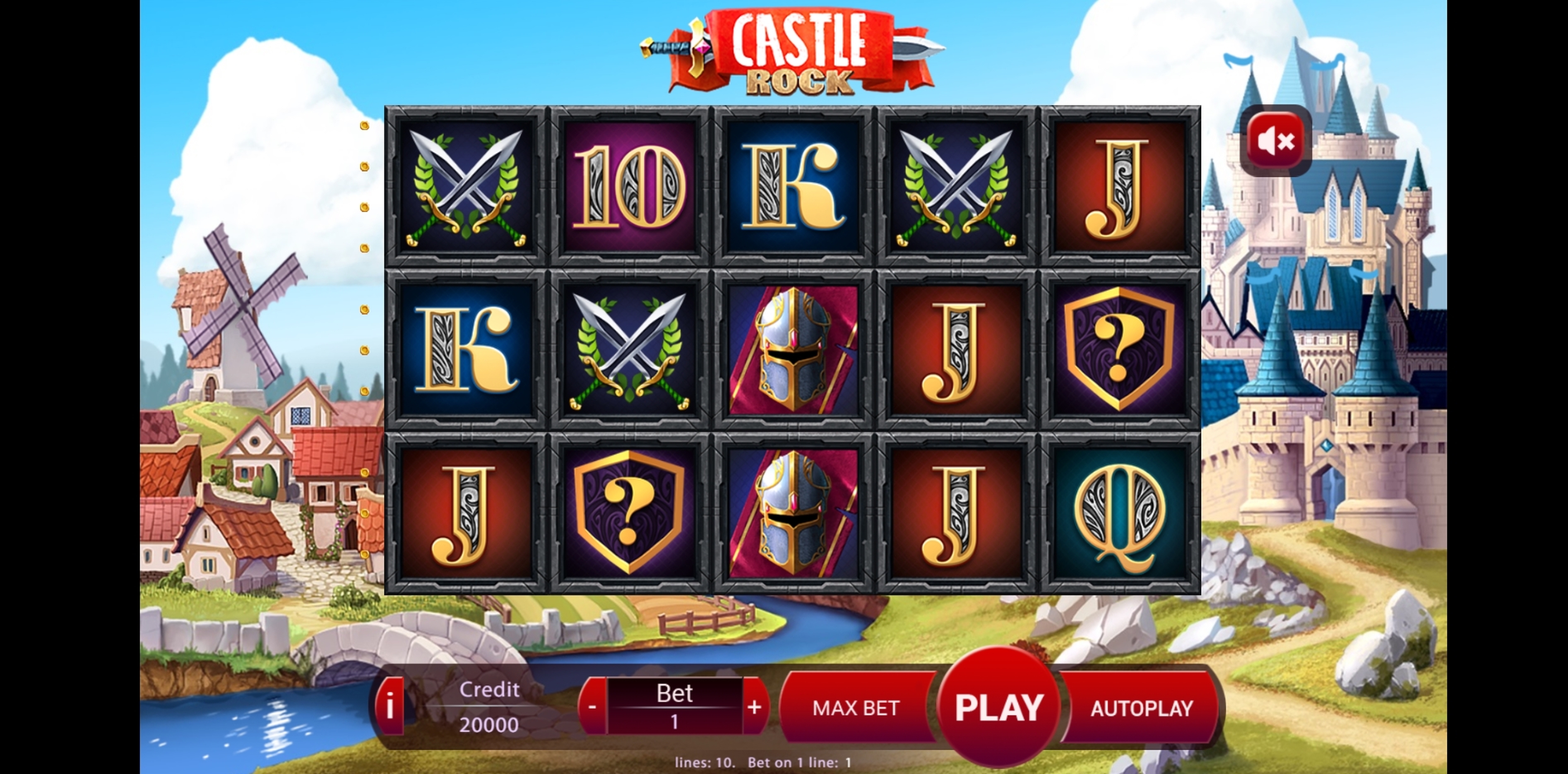 Reels in Castle Rock Slot Game by X Play