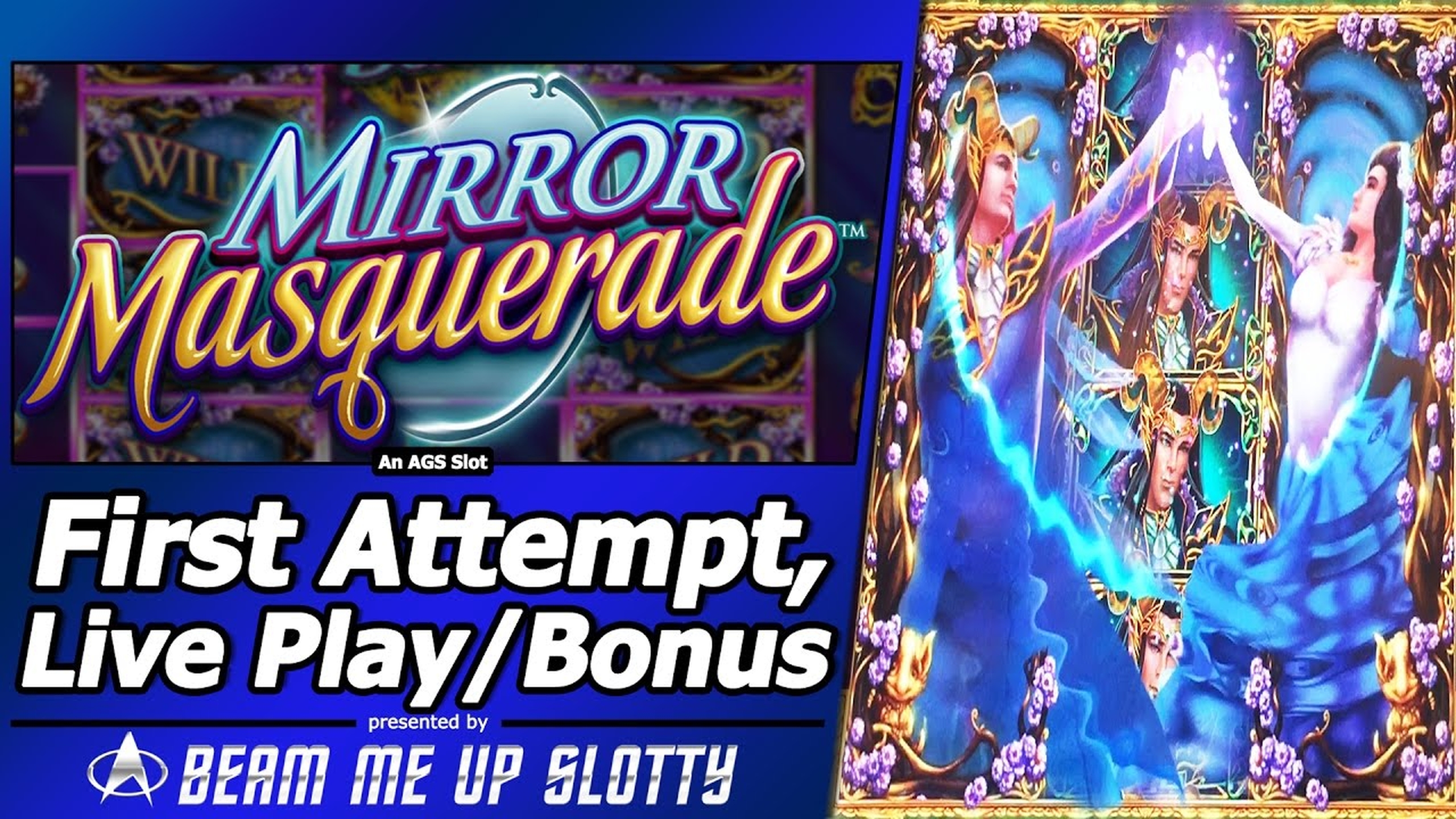 The Mirror Masquerade Online Slot Demo Game by AGS