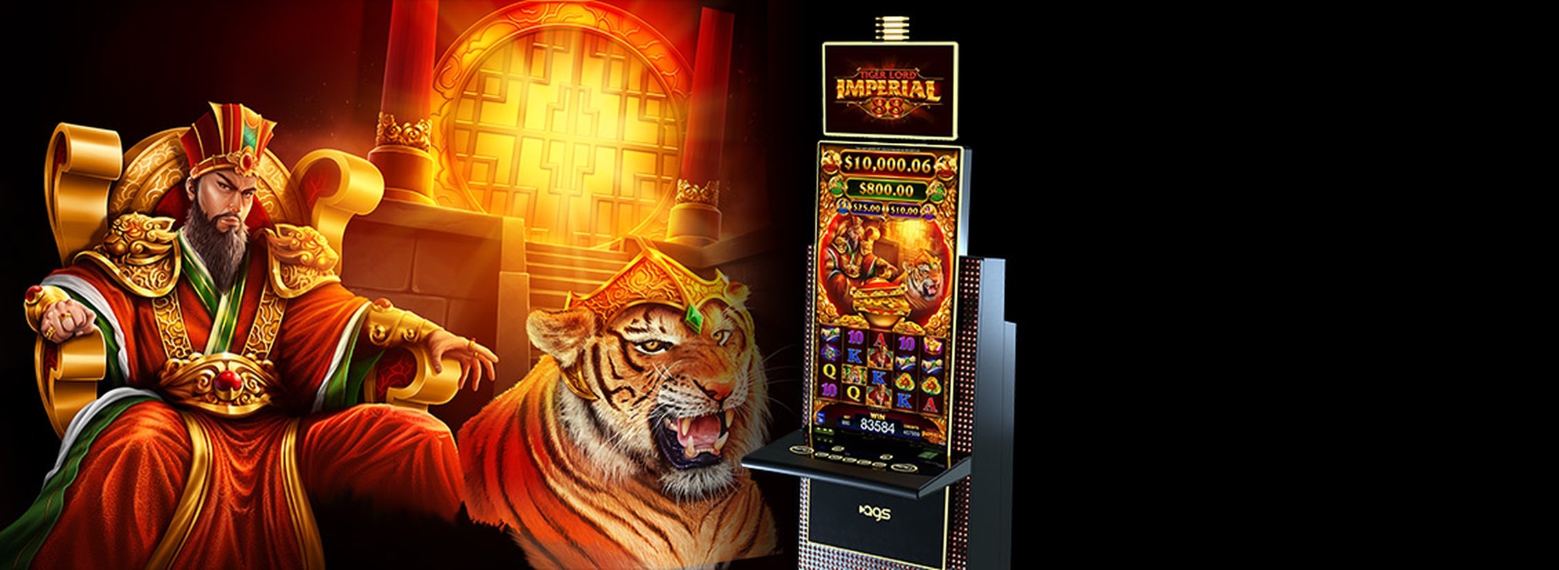 The Tiger Magic Online Slot Demo Game by AGS