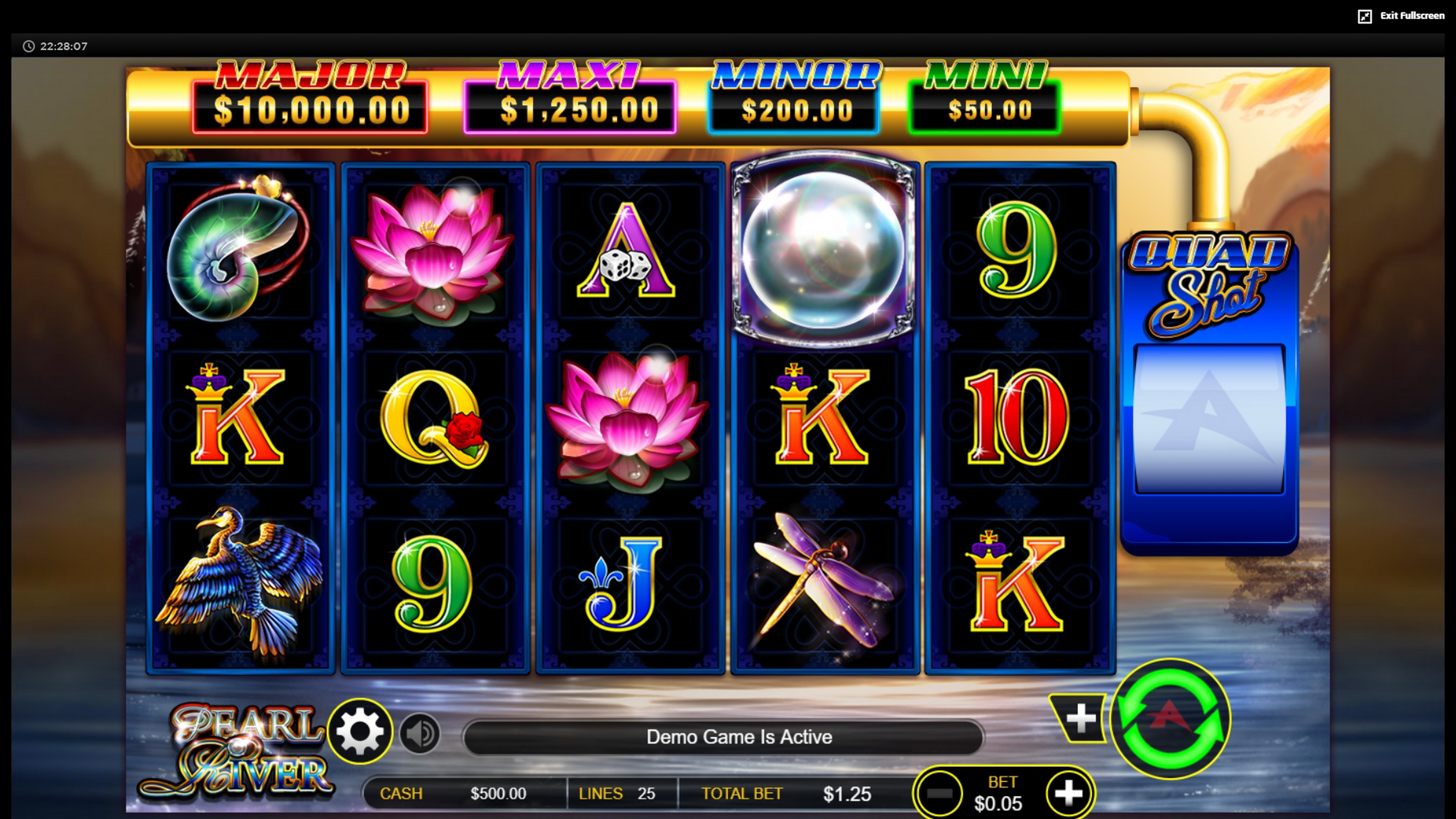 Reels in Pearl River Slot Game by Ainsworth Gaming Technology