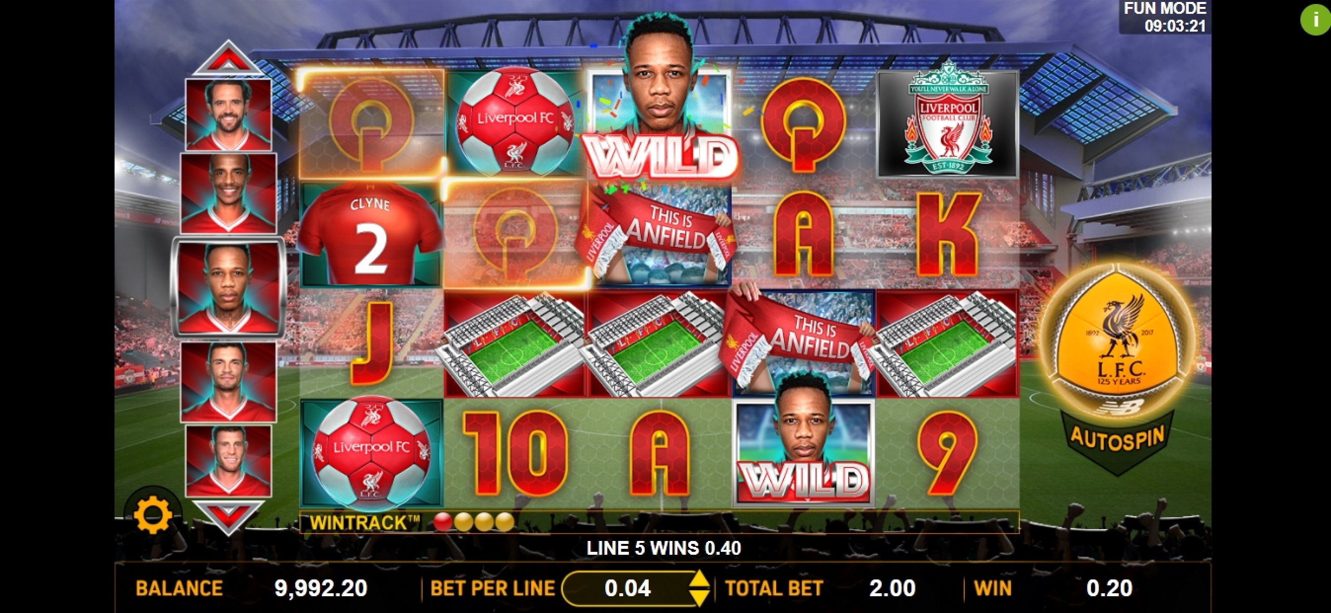 Win Money in Liverpool Football Club Slots Free Slot Game by Aspect Gaming