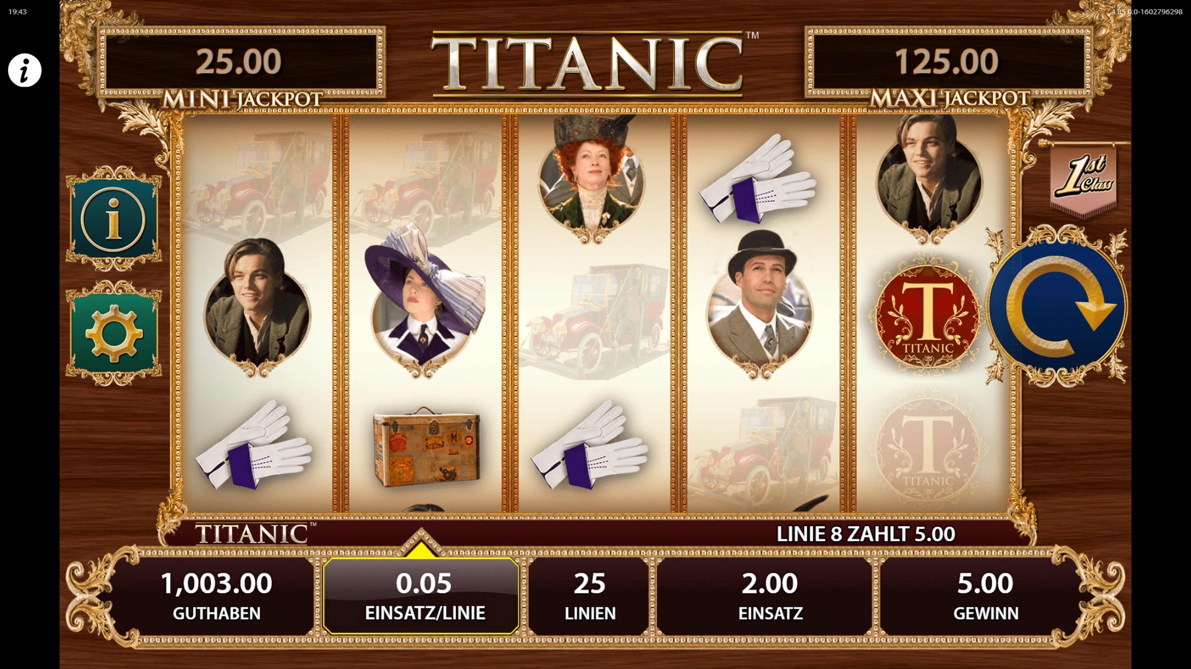 Win Money in TITANIC Free Slot Game by Bally Technologies