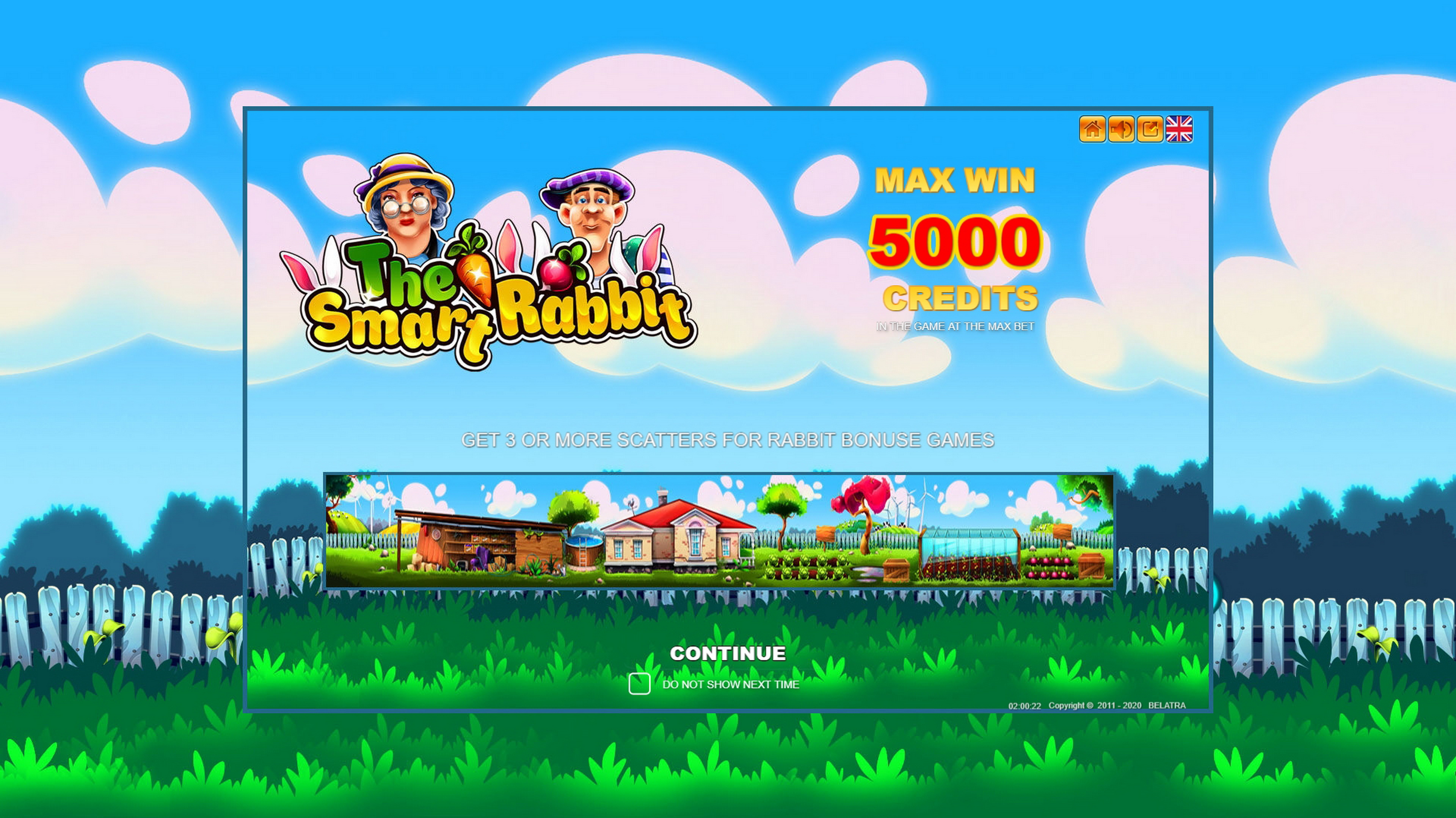 Play The Smart Rabbit Free Casino Slot Game by Belatra Games