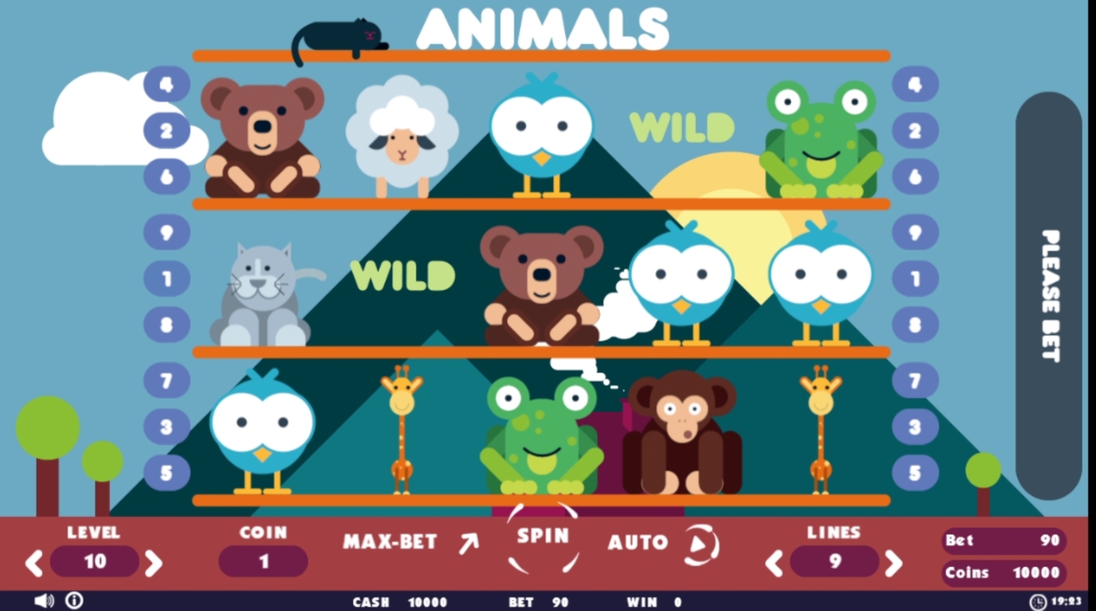 Reels in Animals Slot Game by Betconstruct