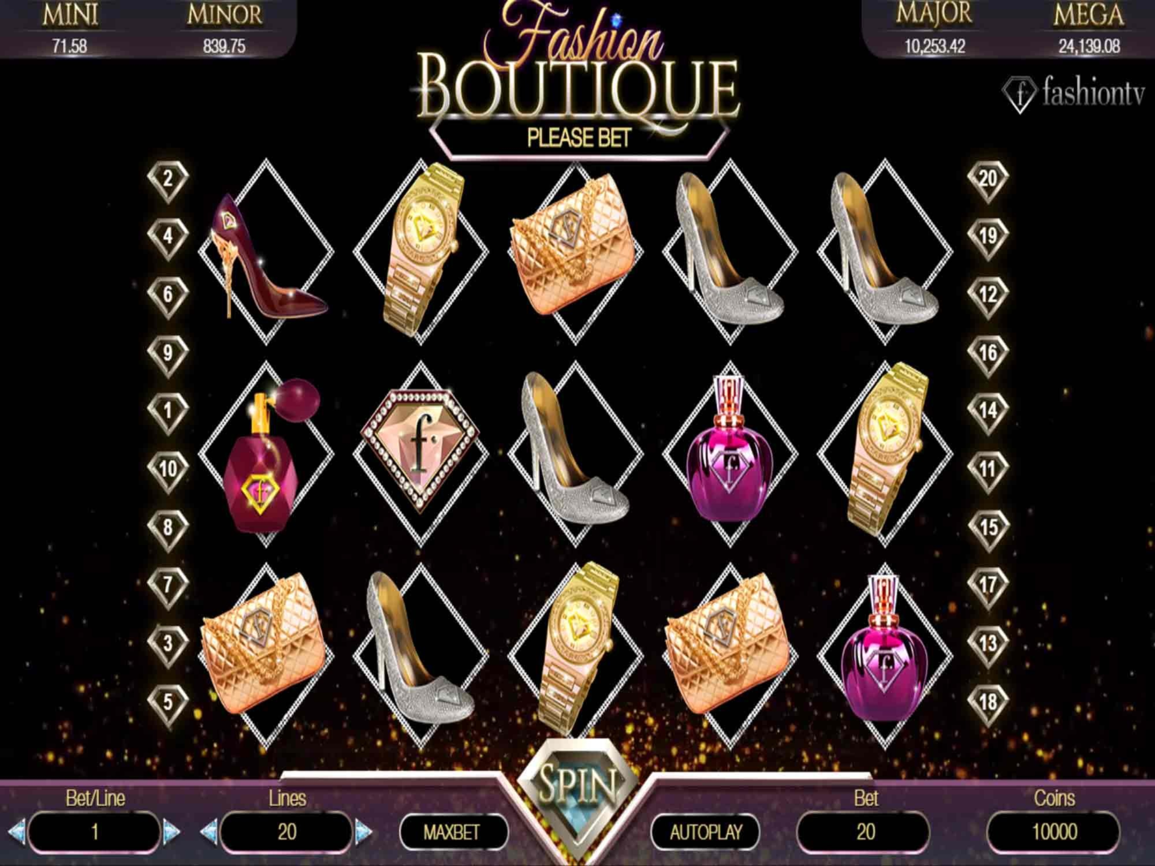 The Fashion Boutique Online Slot Demo Game by Betconstruct