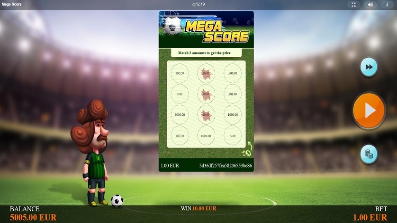 The Mega Score Online Slot Demo Game by betiXon