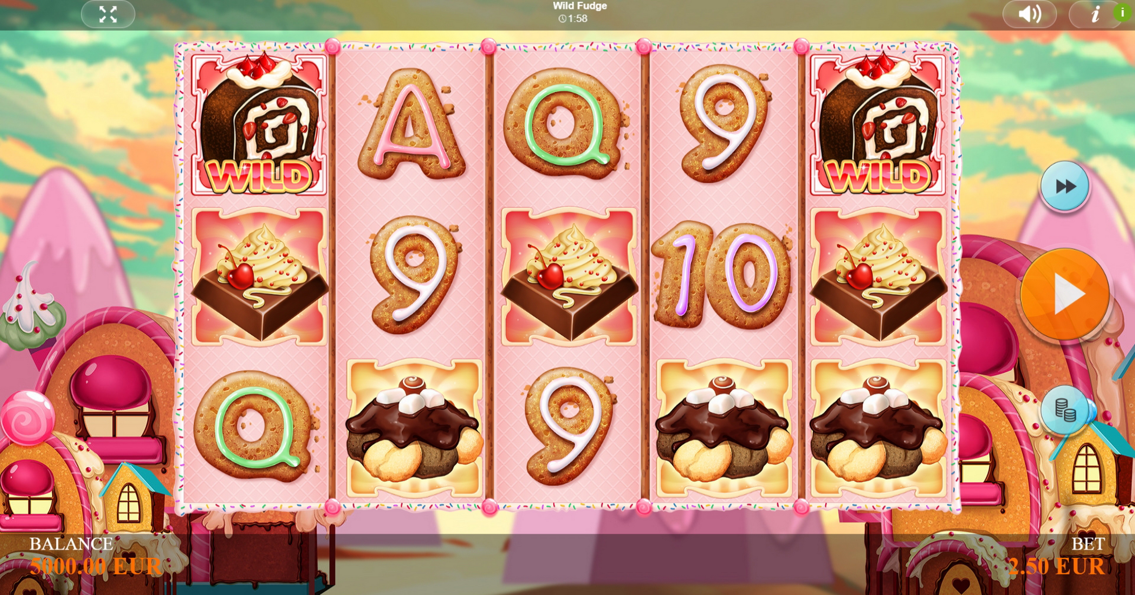 Reels in Wild Fudge Slot Game by betiXon