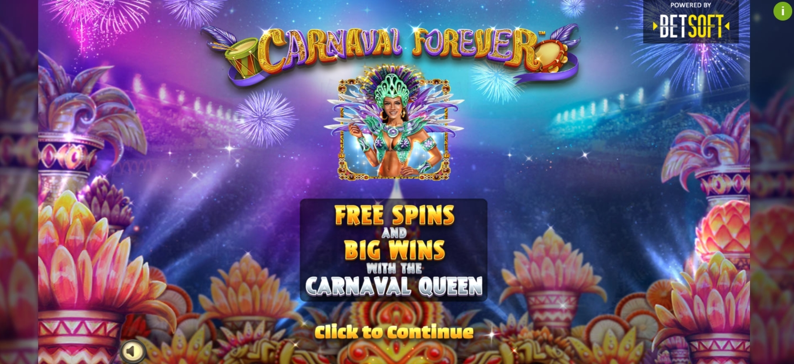 Play Carnaval Forever Free Casino Slot Game by Betsoft