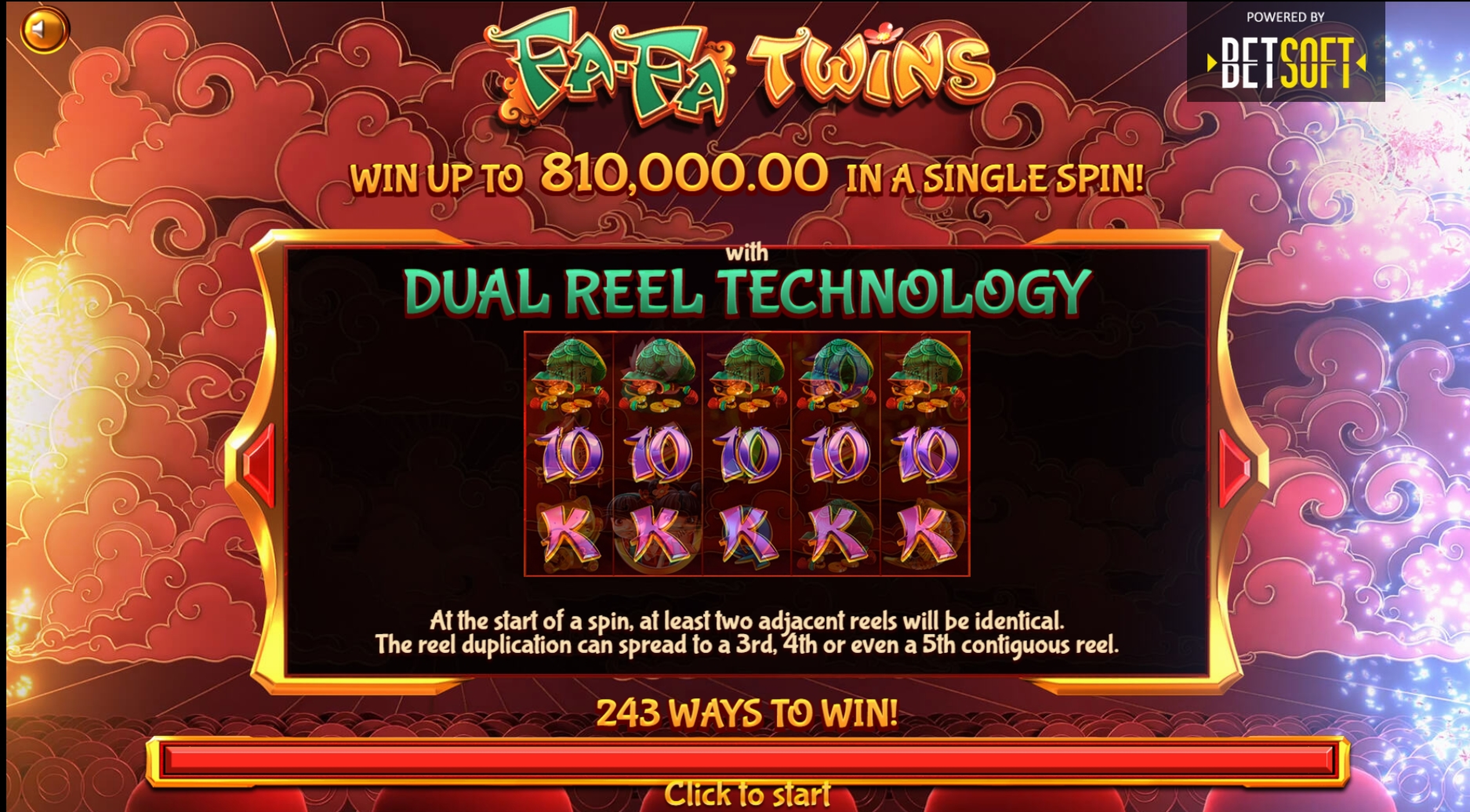 Play Fa Fa Twins Free Casino Slot Game by Betsoft