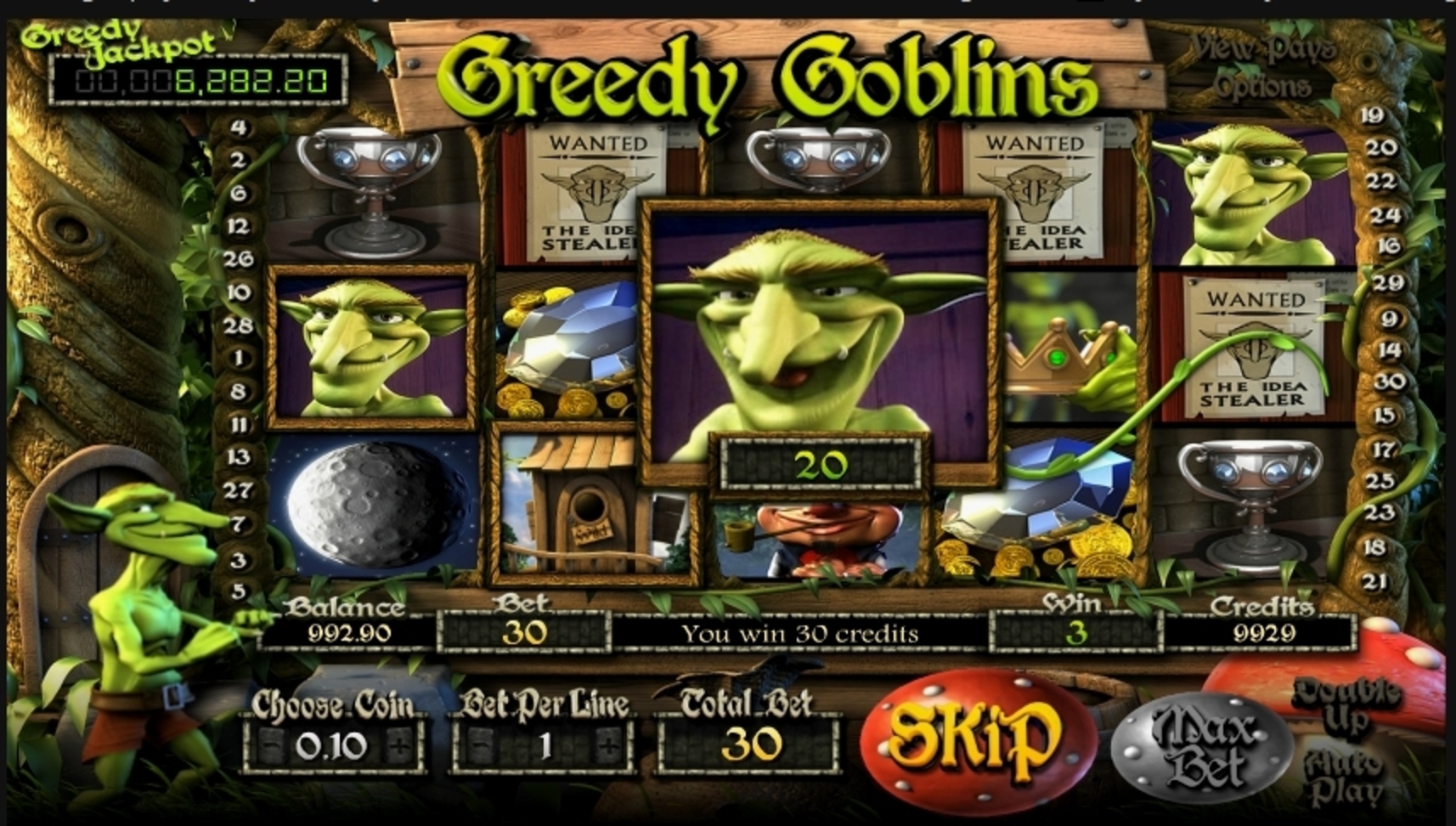 Win Money in Greedy Goblins Free Slot Game by Betsoft