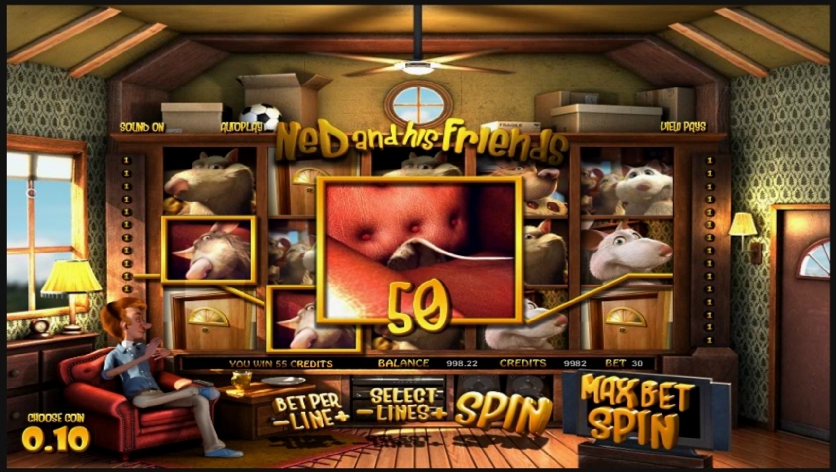 Win Money in Ned and His Friends Free Slot Game by Betsoft