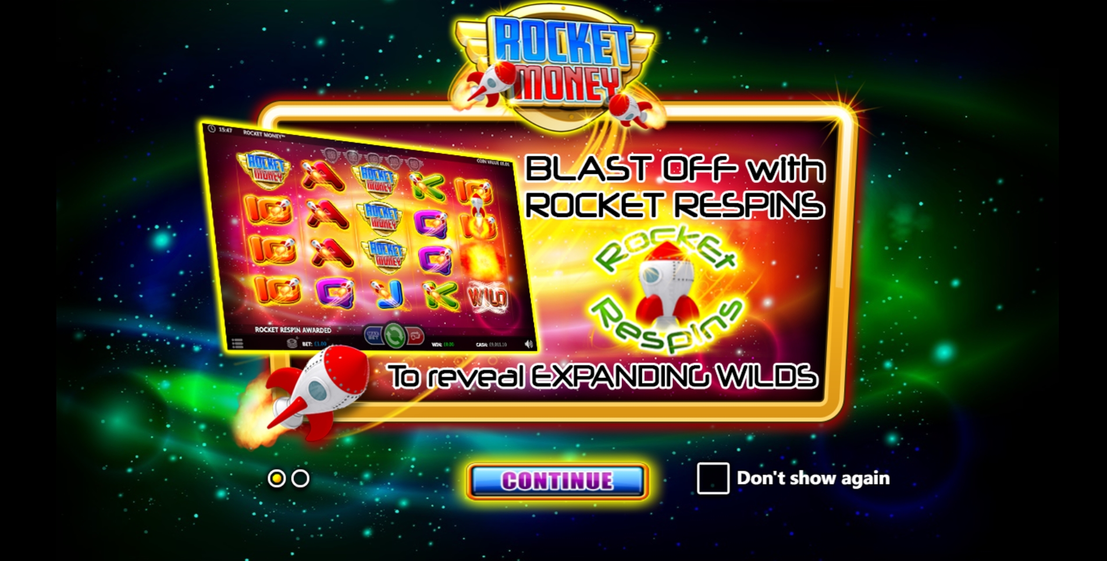 Play Rocket Money Free Casino Slot Game by Betsson Group