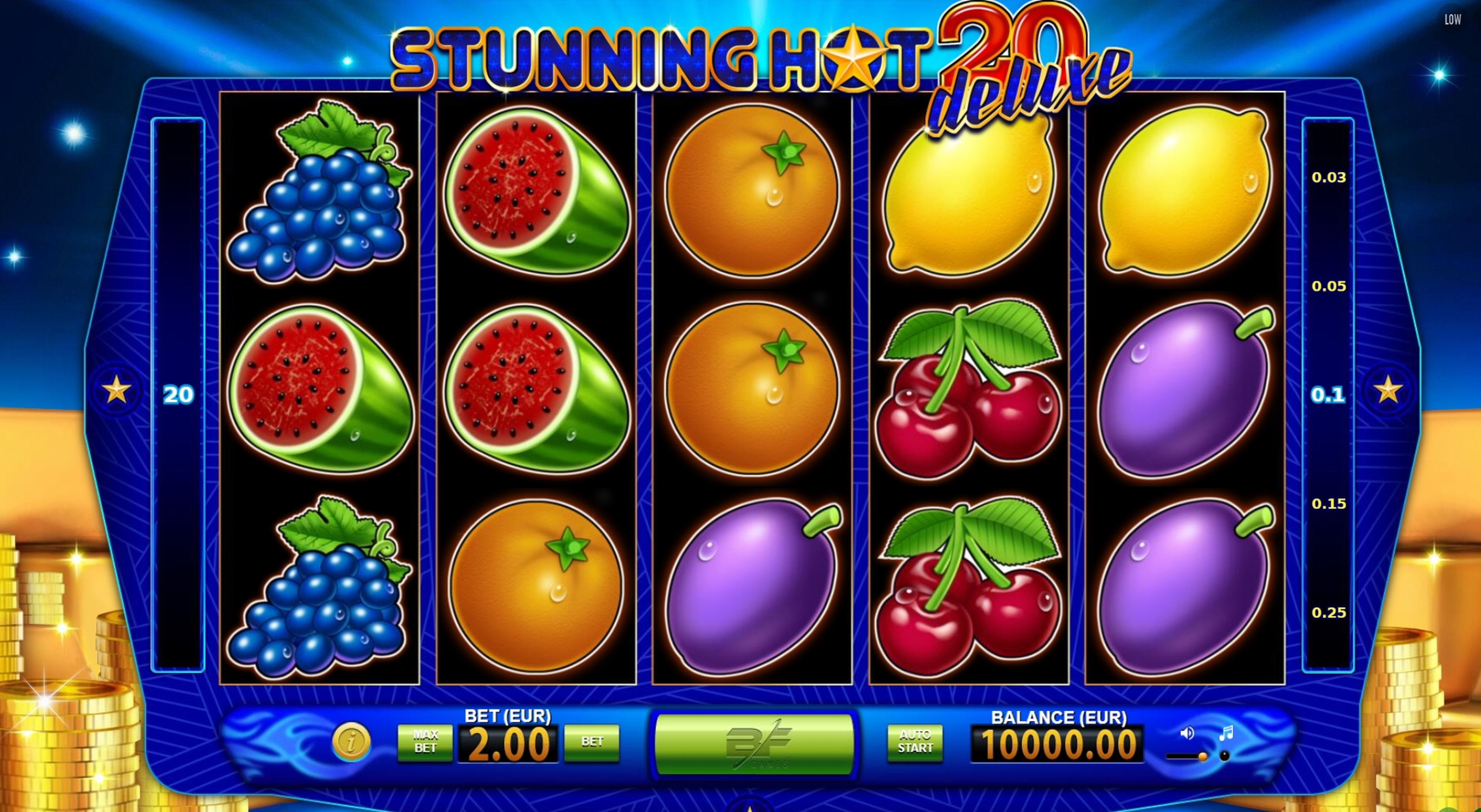 Reels in Stunning Hot 20 Deluxe Slot Game by BF Games