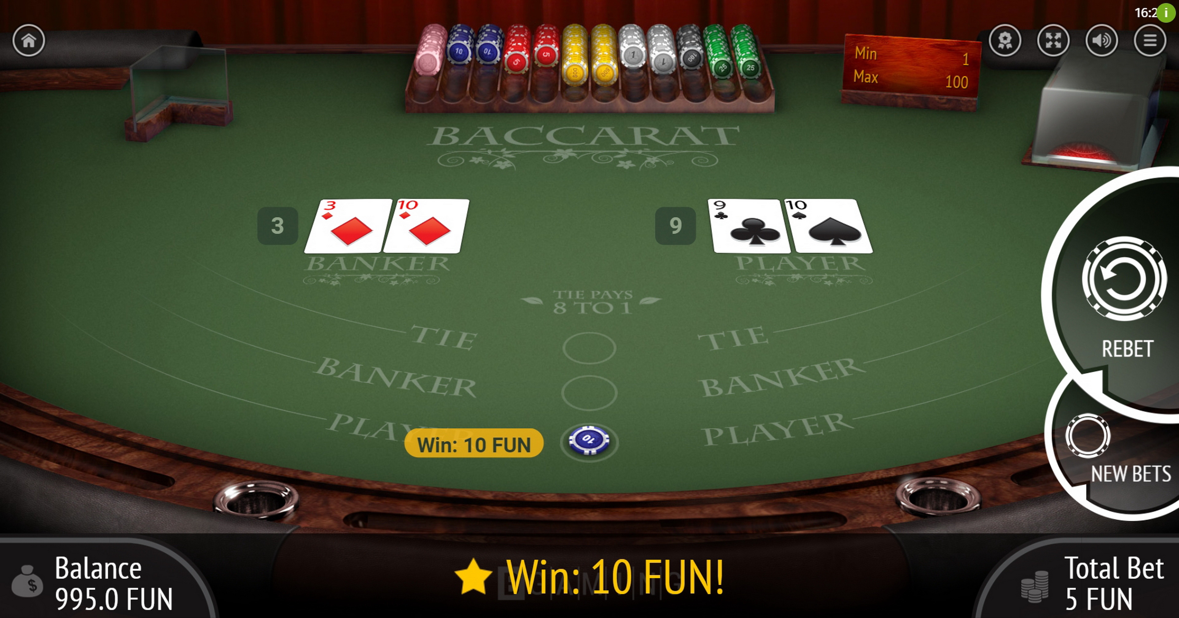 Win Money in Baccarat Free Slot Game by BGAMING