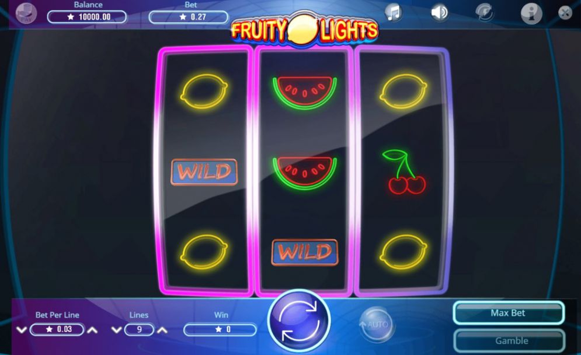 The Fruity Lights Online Slot Demo Game by Booming Games