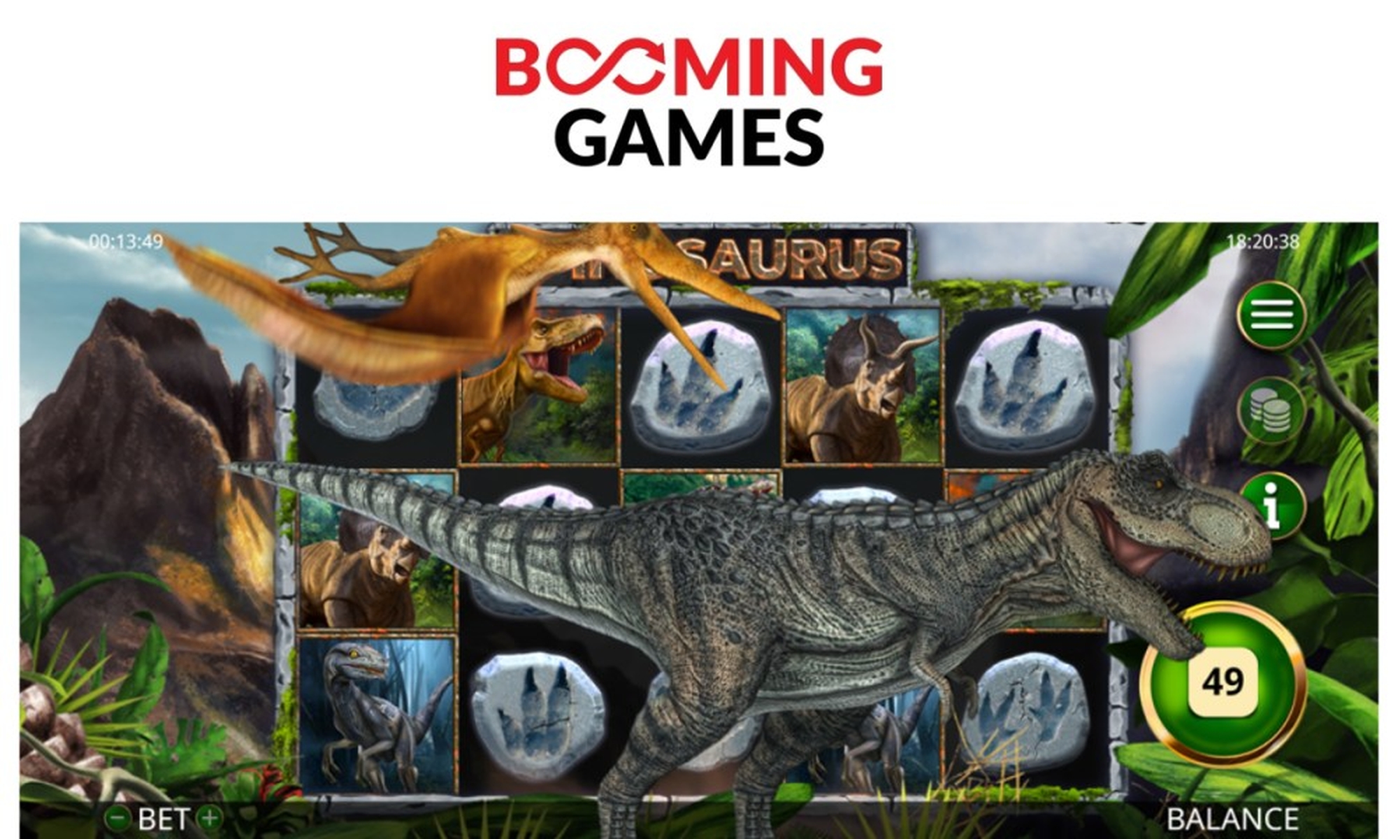 The Spinosaurus Online Slot Demo Game by Booming Games