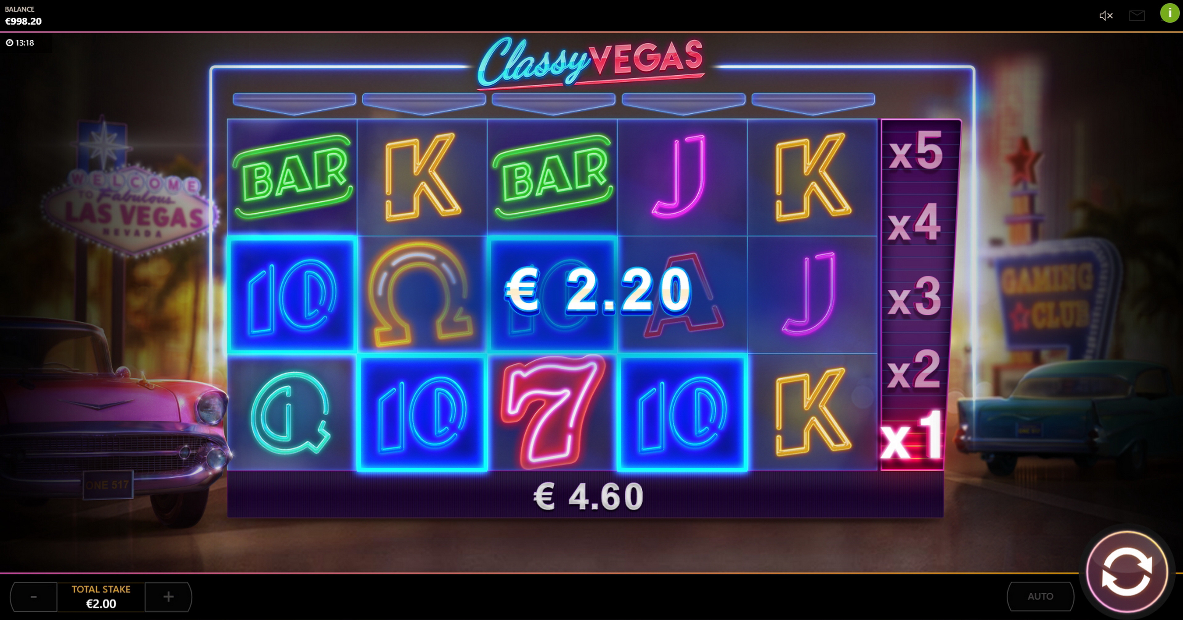 Win Money in Classy Vegas Free Slot Game by Cayetano Gaming