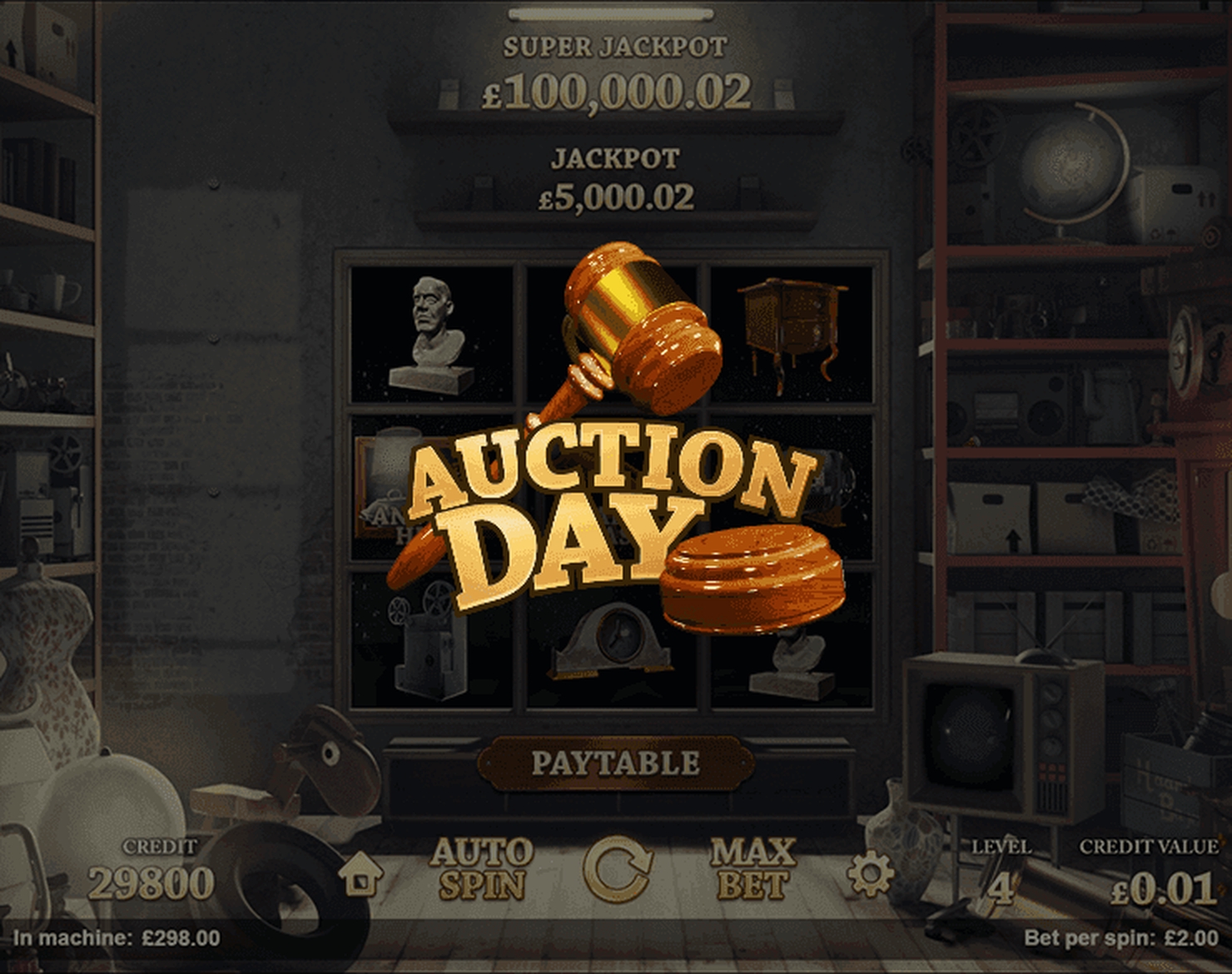 Auction Day demo