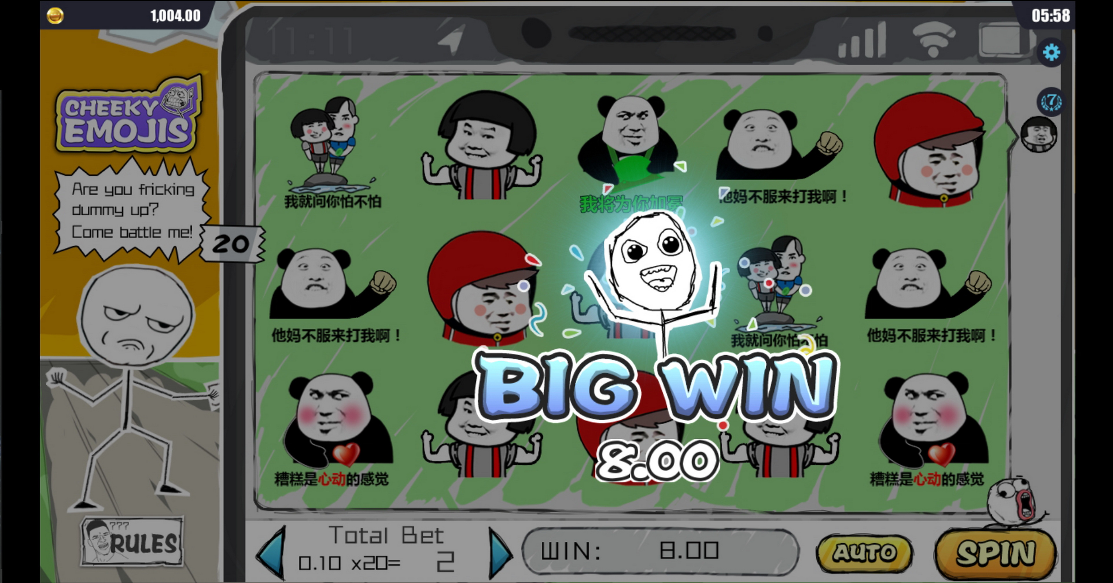 Win Money in Cheeky Emojis Free Slot Game by Dreamtech Gaming