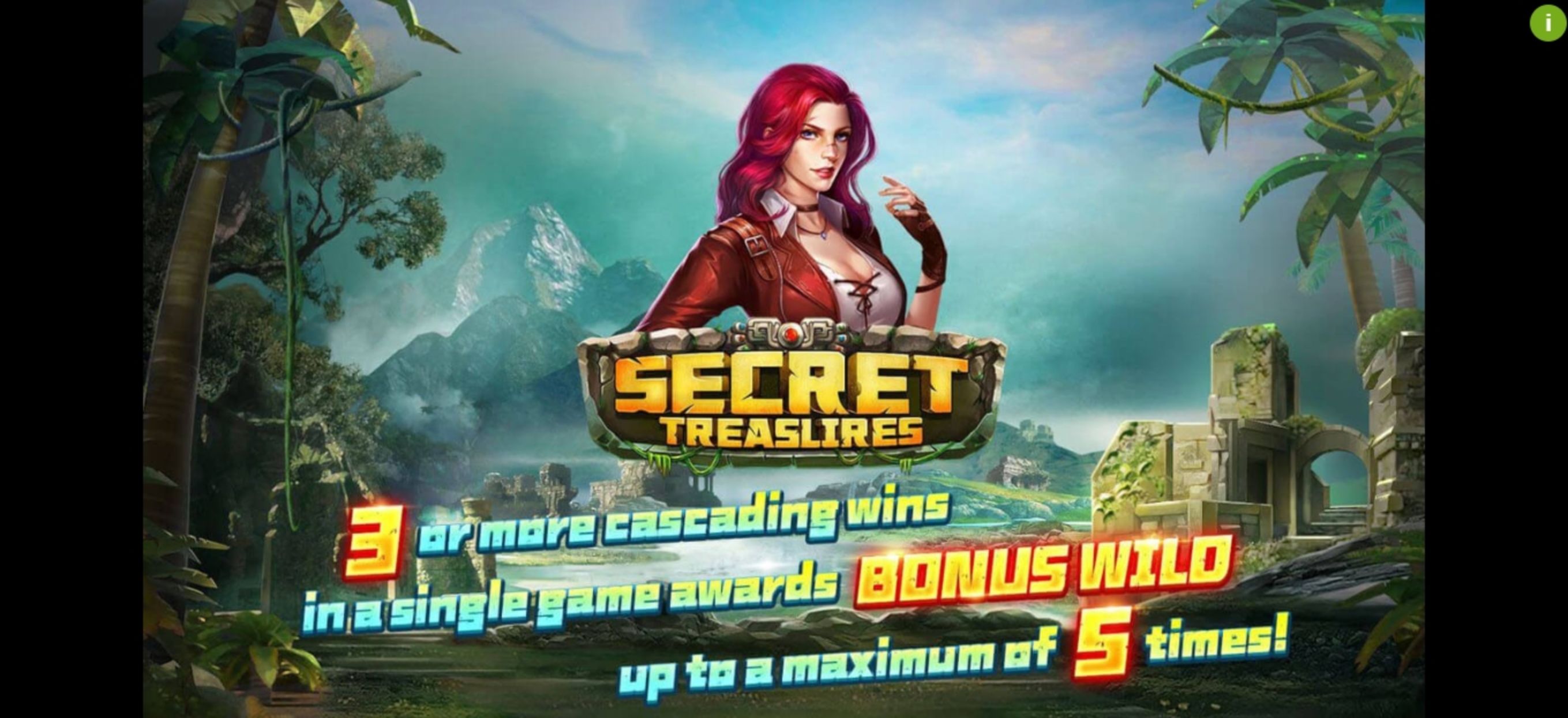 Play Secret Treasures Free Casino Slot Game by Dreamtech Gaming
