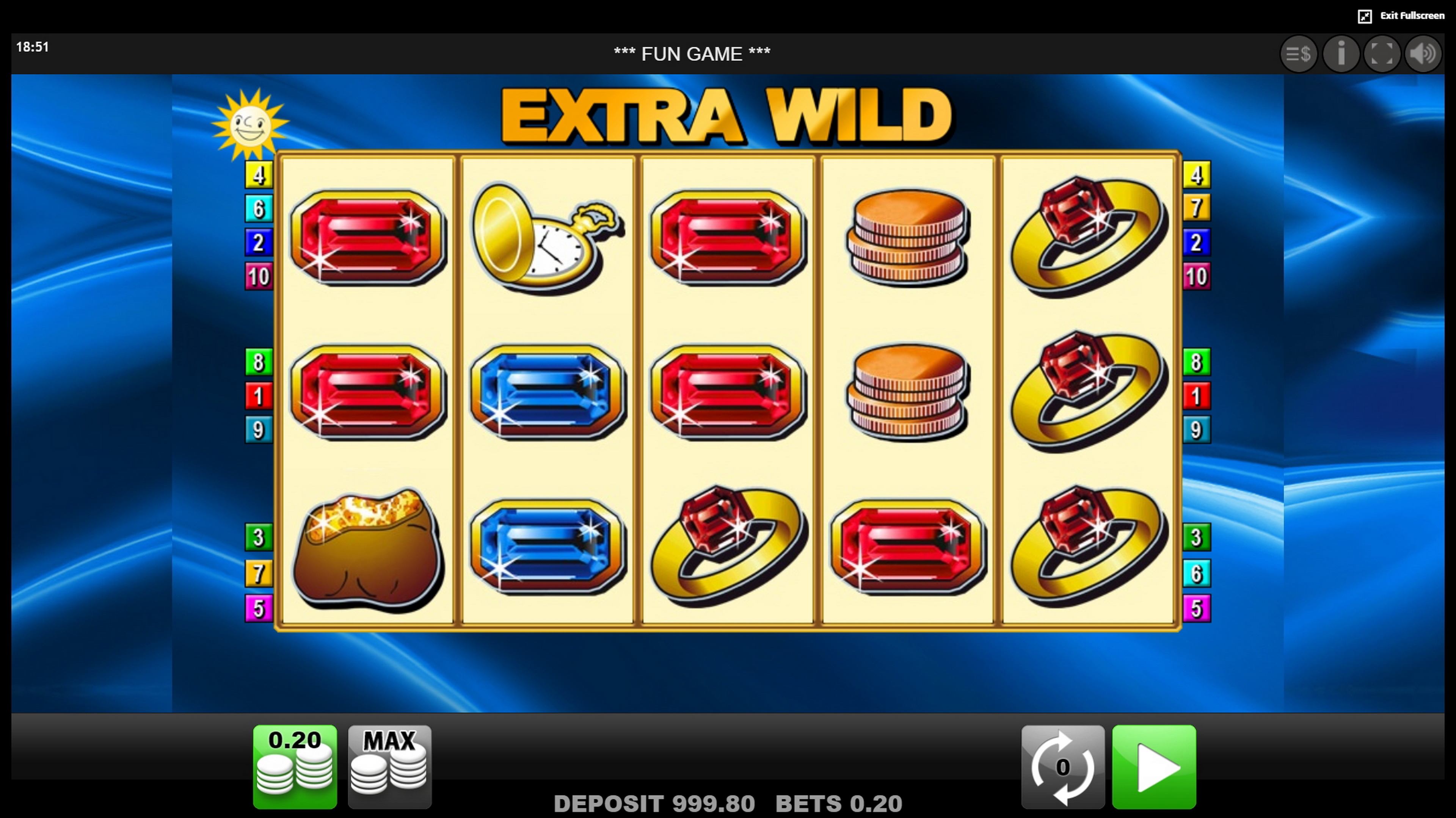 Reels in Extra Wild Slot Game by edict